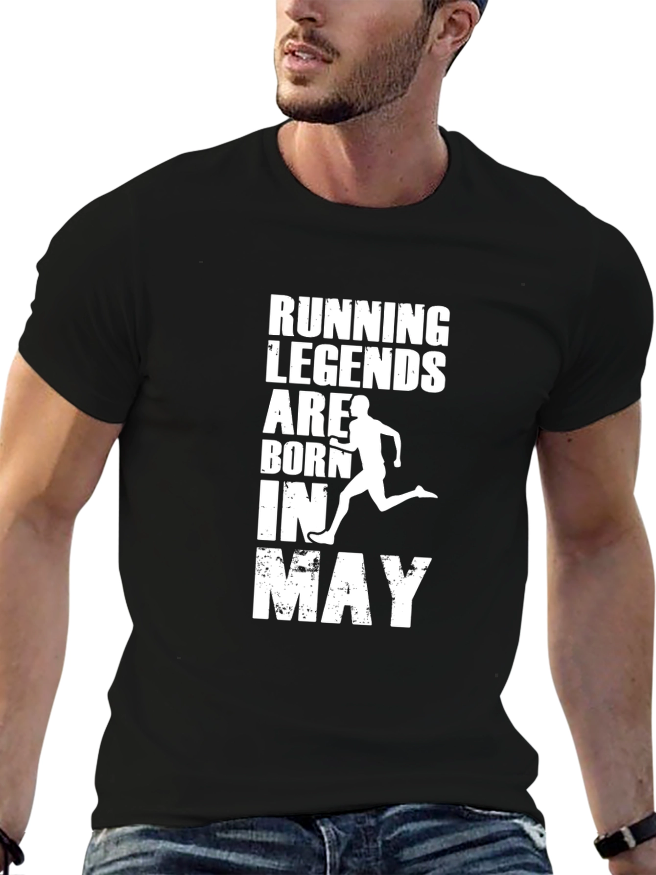 Running Legends Born in May T-Shirt