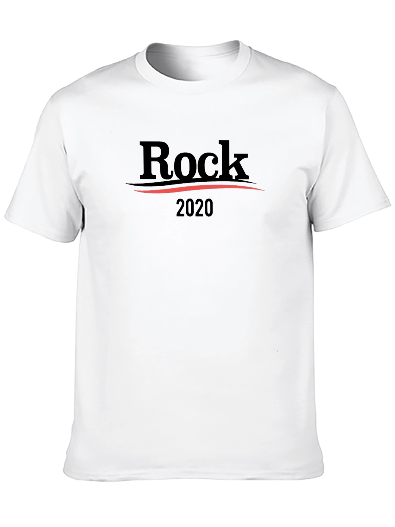 Rock 2020 Graphic Tee - Black
