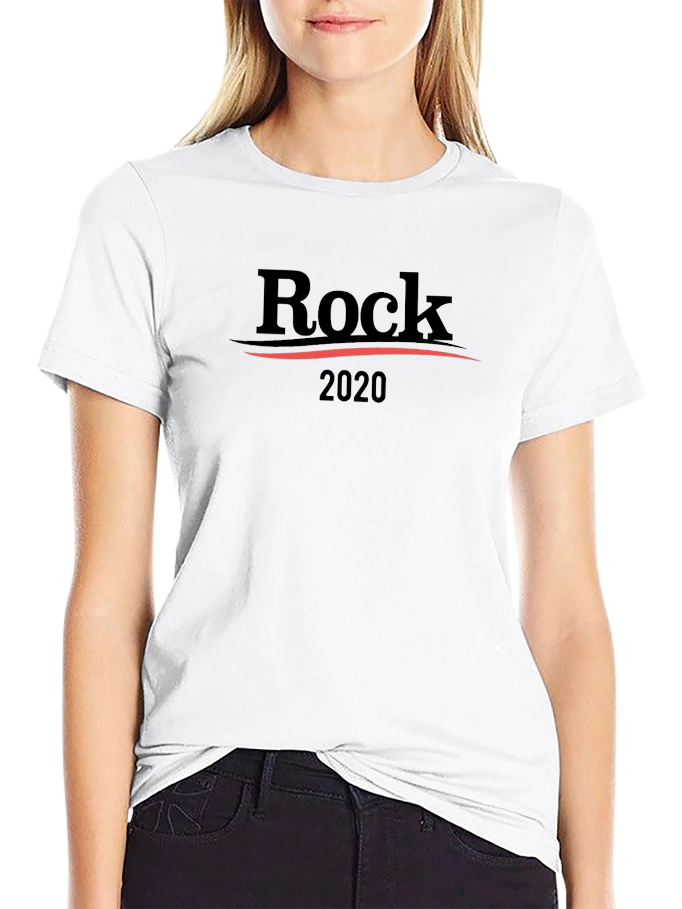 Rock 2020 Graphic Tee - Black