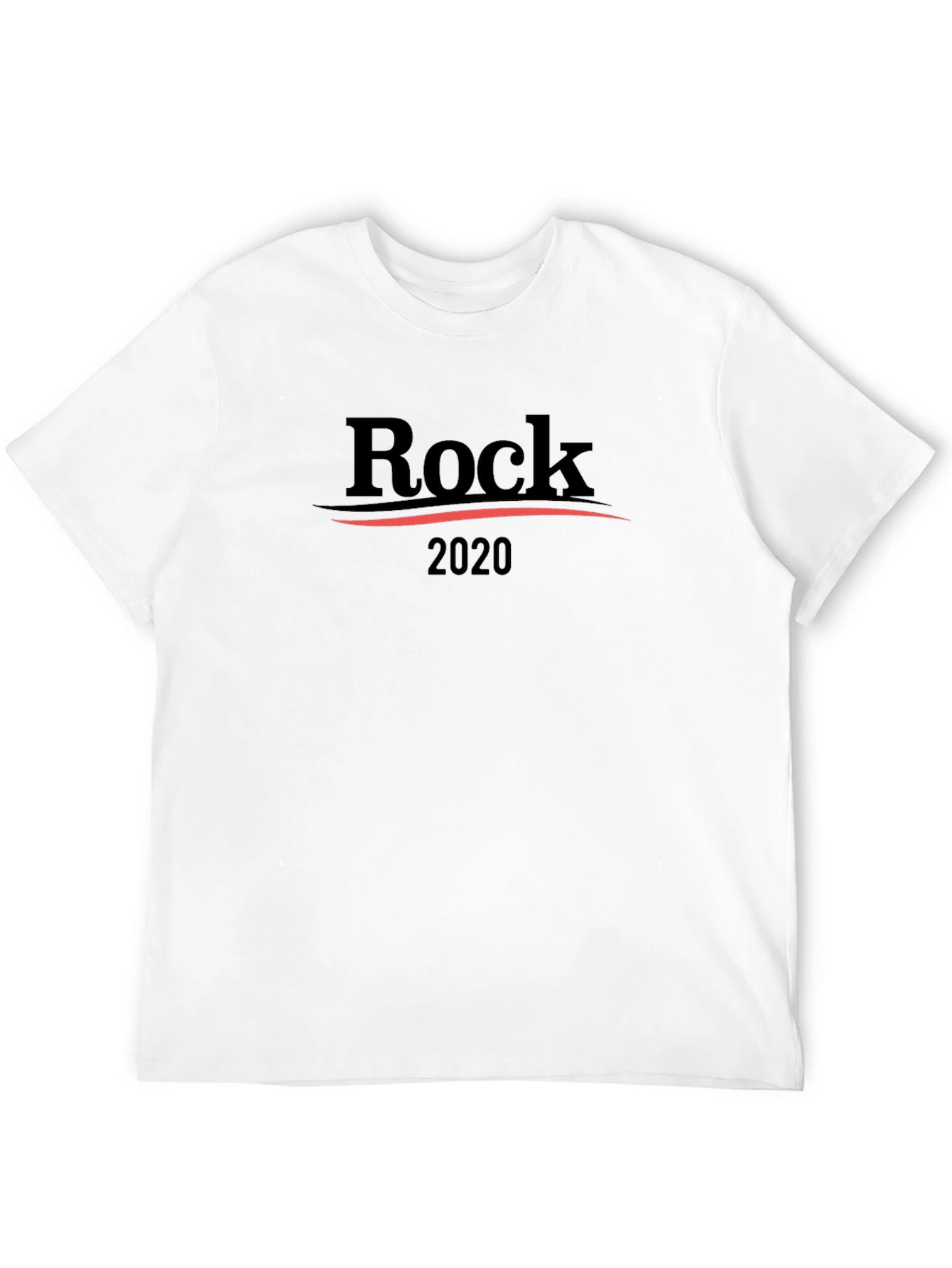 Rock 2020 Graphic Tee - Black