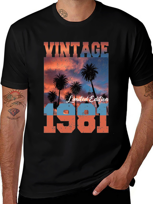 Vintage 1981 Limited Edition Sunset Palm T-Shirt