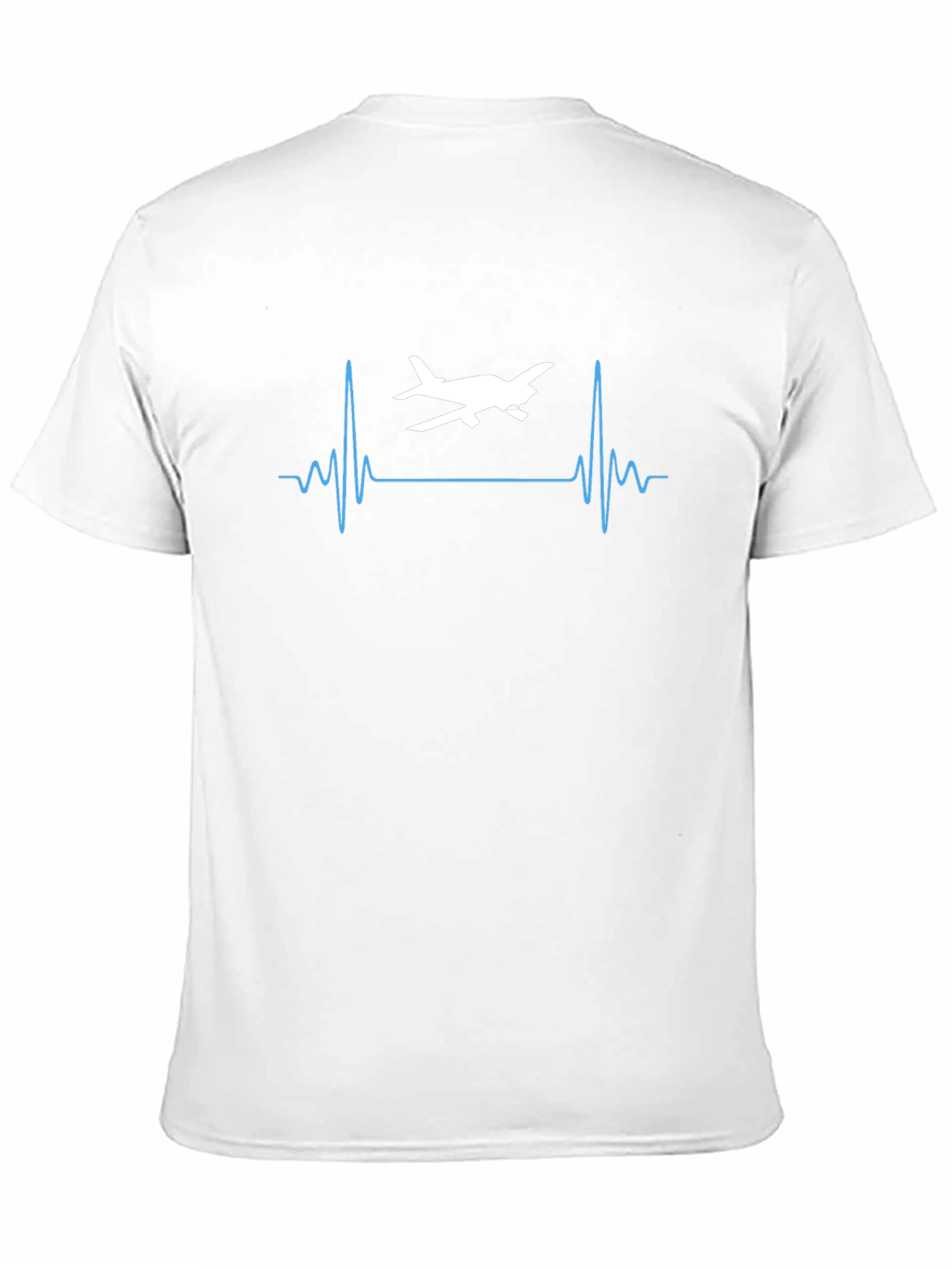 Pilot Heartbeat T-Shirt - Aviation Lover Tee