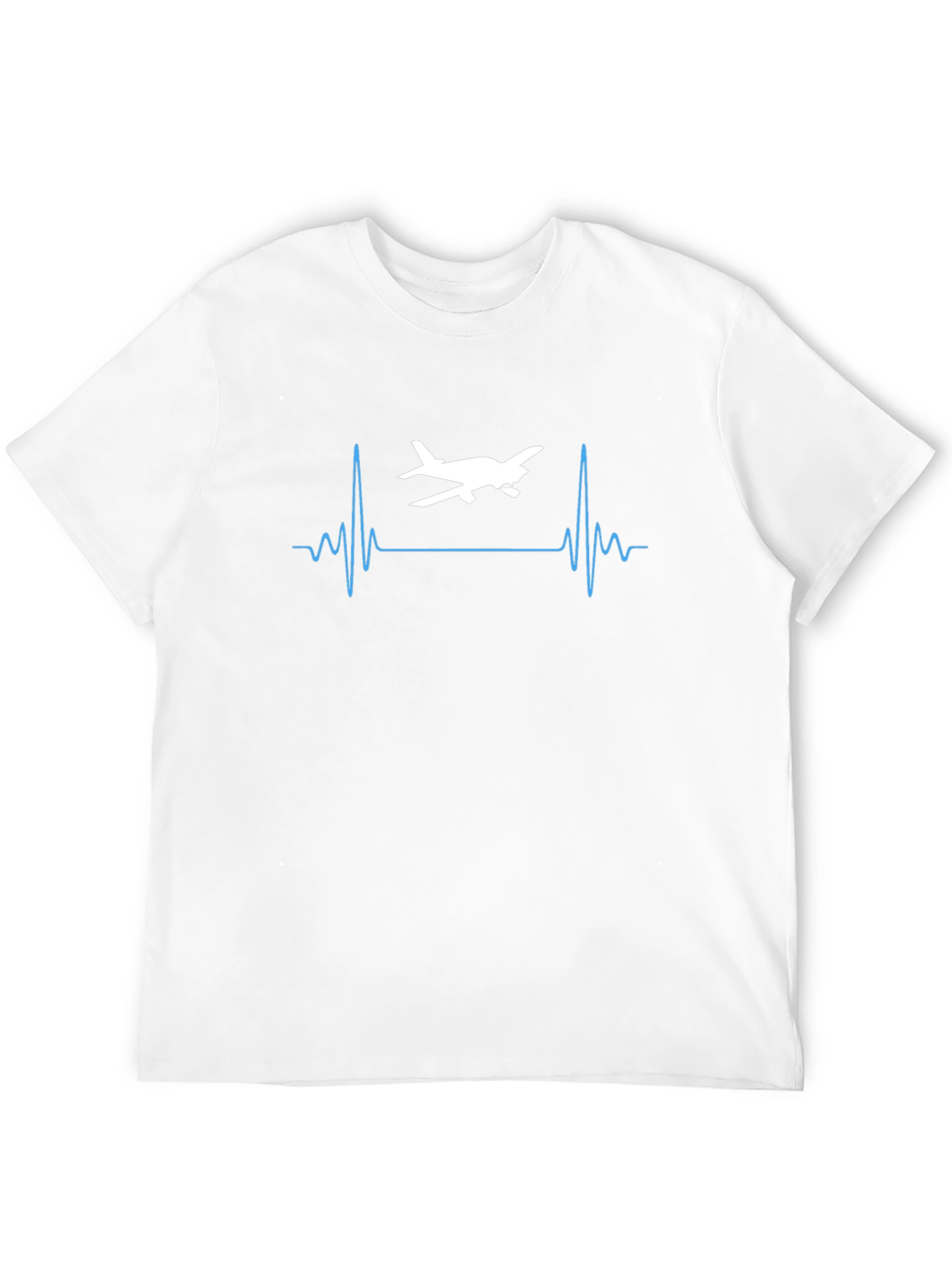 Pilot Heartbeat T-Shirt - Aviation Lover Tee