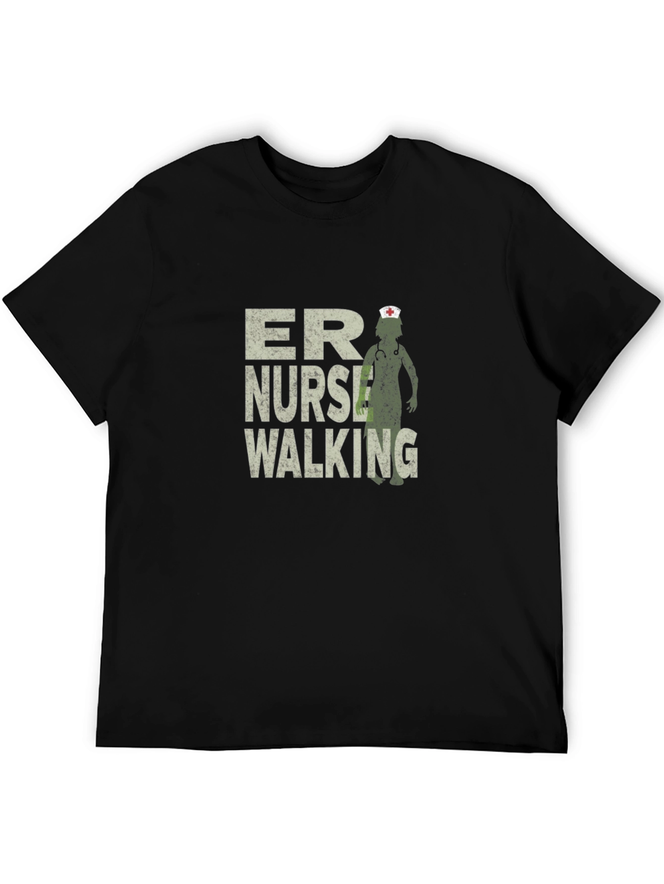 ER Nurse Walking Dead T-Shirt - Zombie Nurse Tee