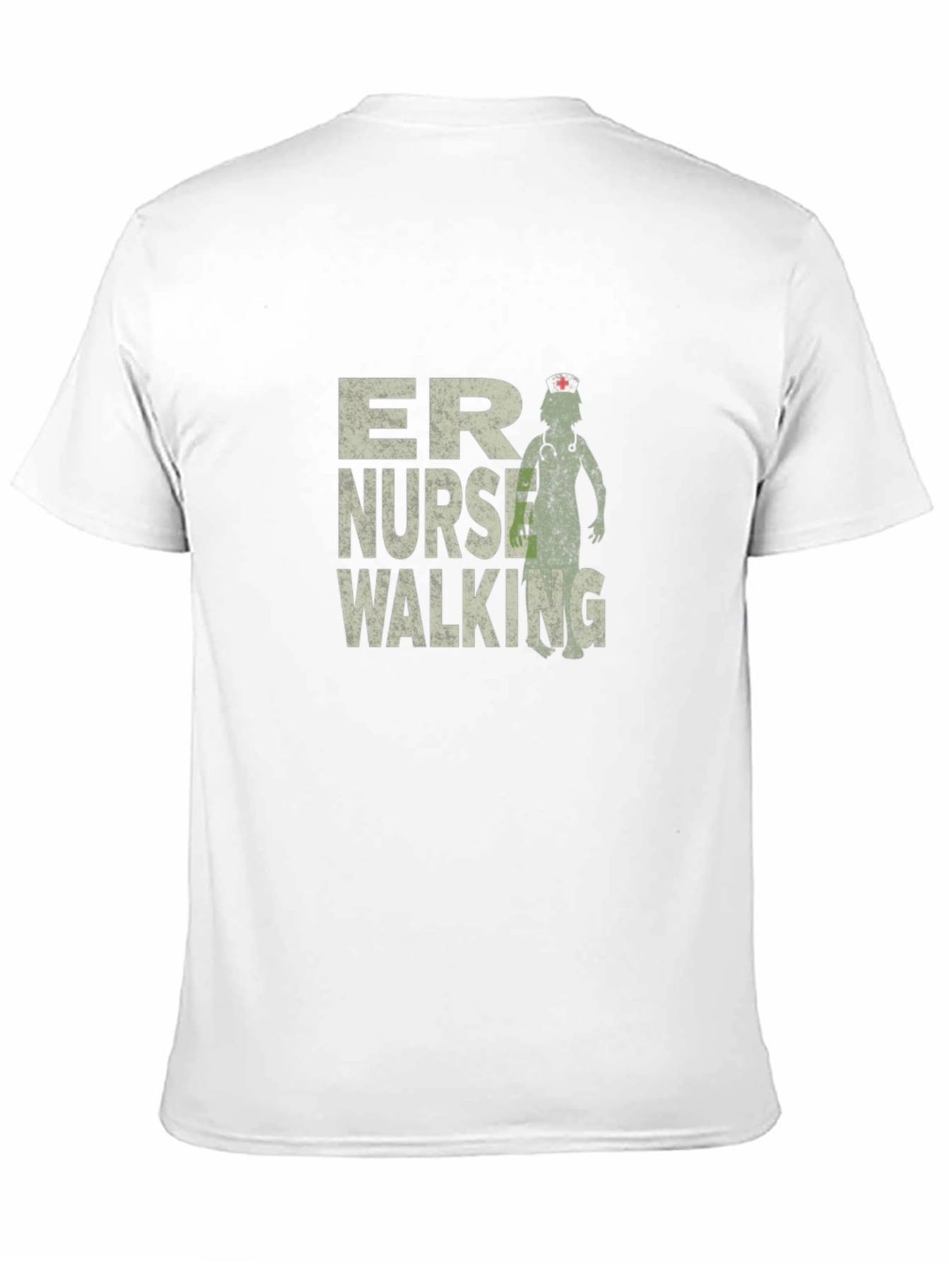 ER Nurse Walking Dead T-Shirt - Zombie Nurse Tee
