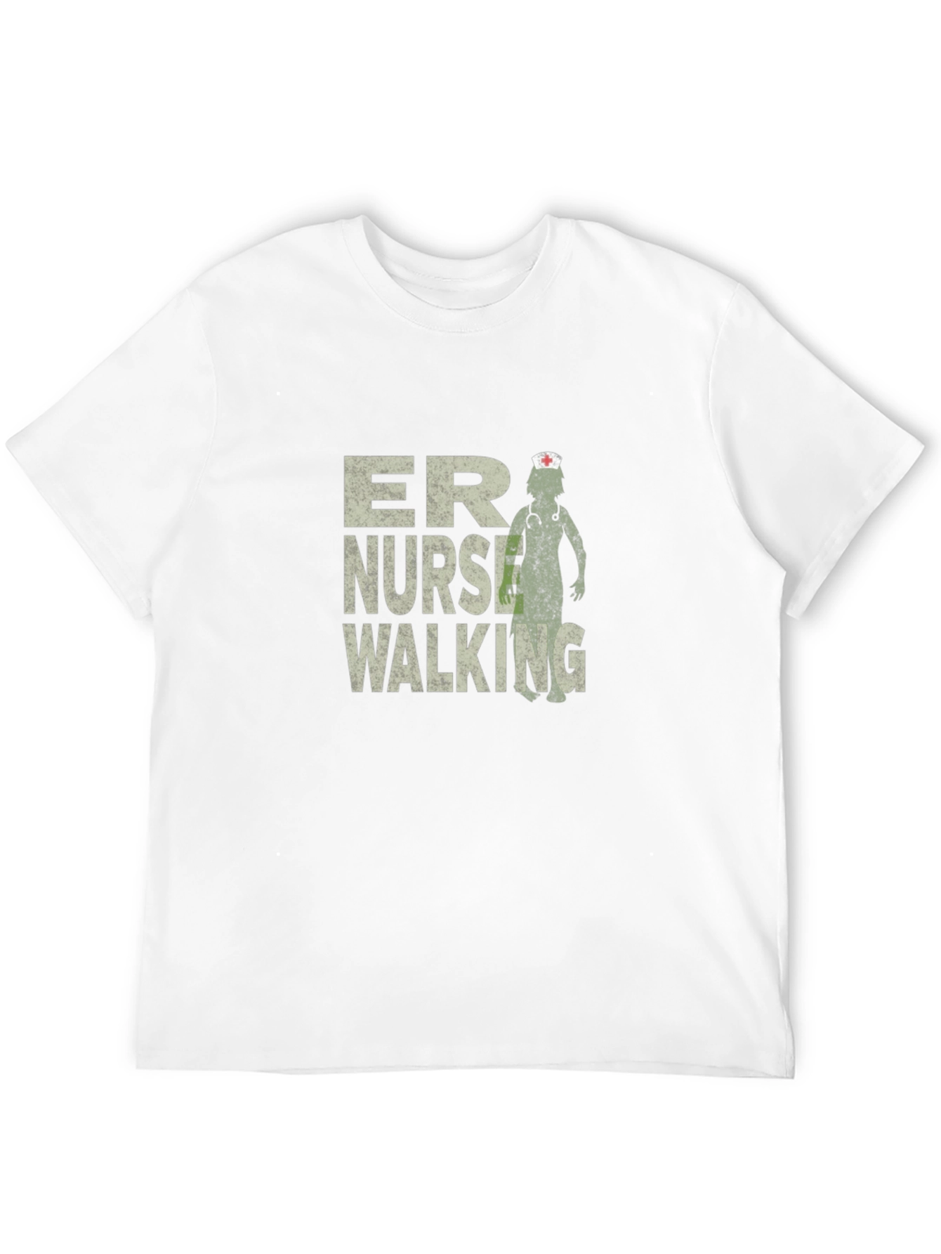 ER Nurse Walking Dead T-Shirt - Zombie Nurse Tee