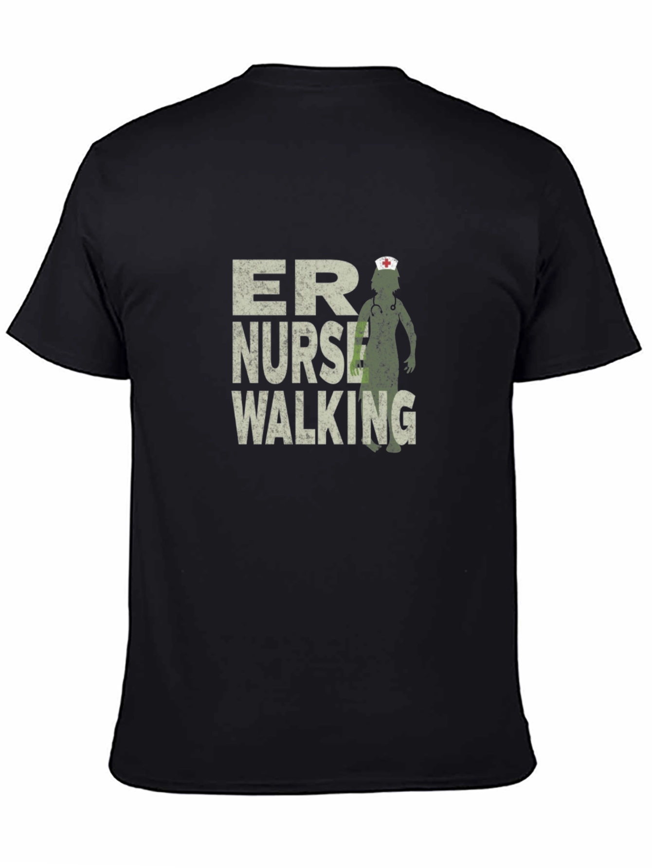 ER Nurse Walking Dead T-Shirt - Zombie Nurse Tee