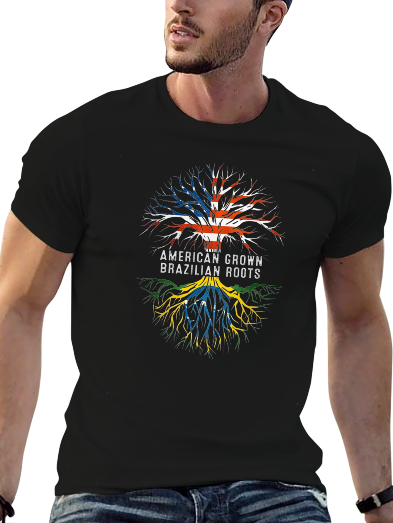 American Grown Brazilian Roots T-Shirt