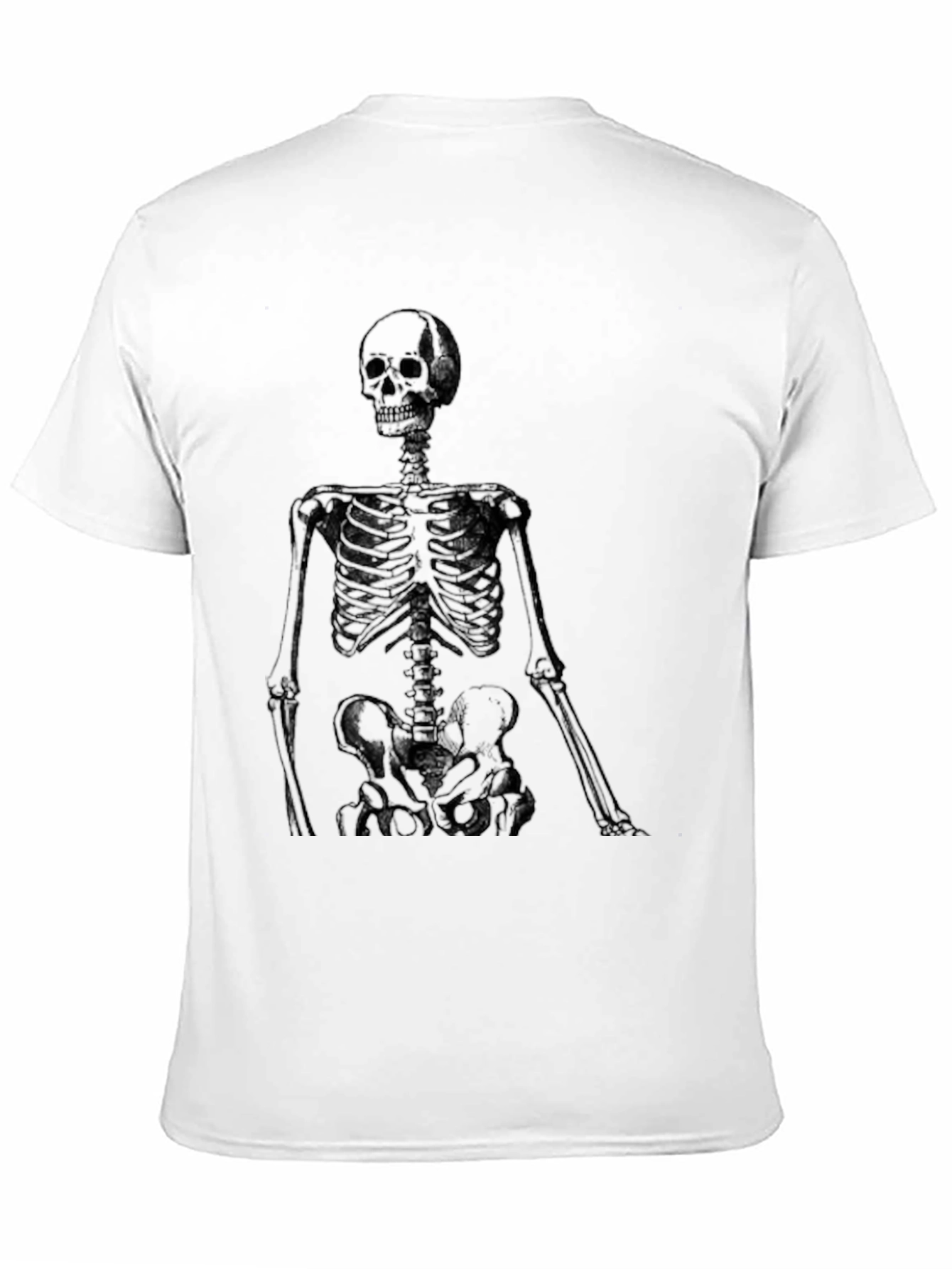 Skeleton Graphic T-Shirt - Dark Humor Apparel