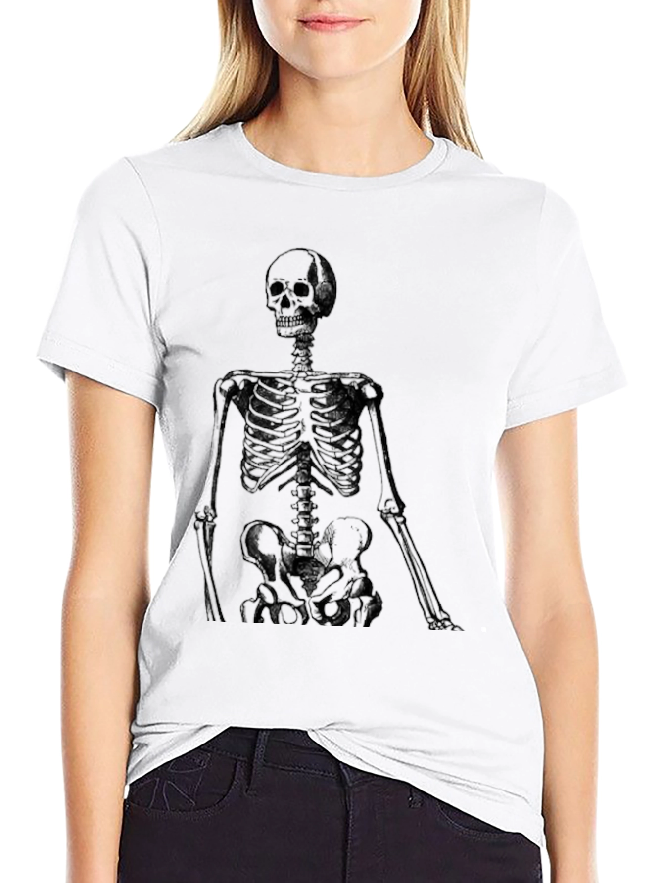 Skeleton Graphic T-Shirt - Dark Humor Apparel