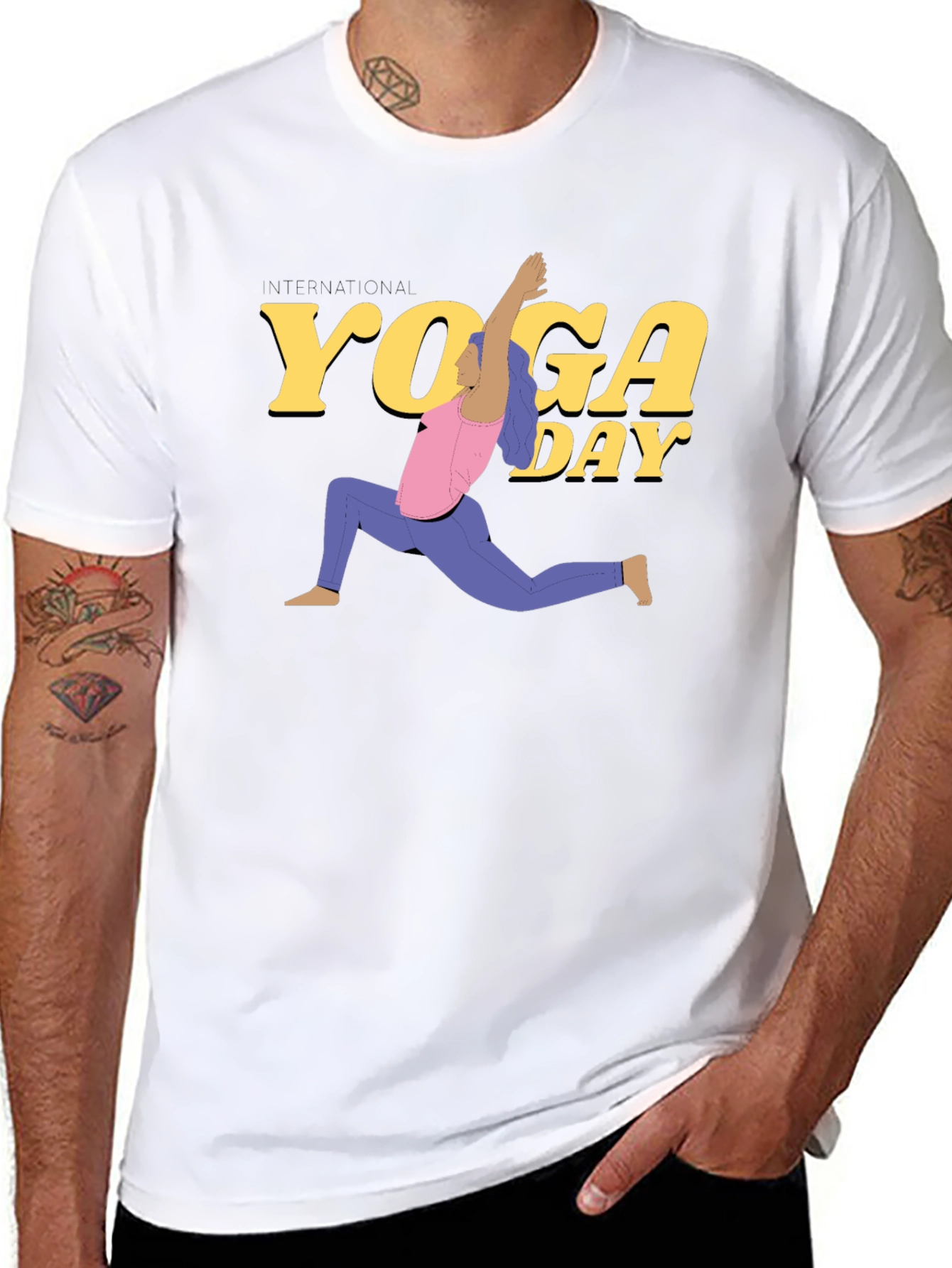 International Yoga Day Graphic Tee