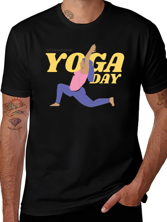 International Yoga Day Graphic Tee