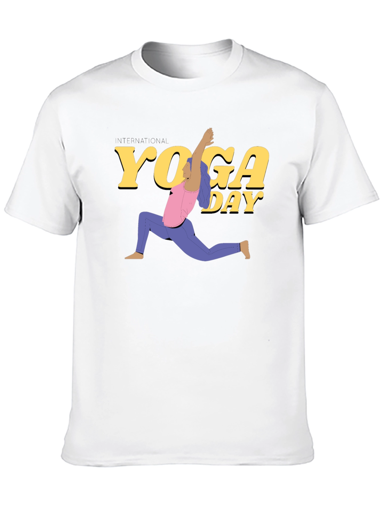 International Yoga Day Graphic Tee