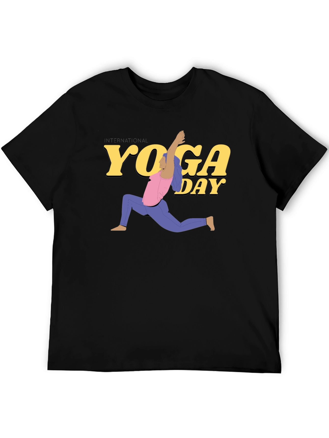 International Yoga Day Graphic Tee