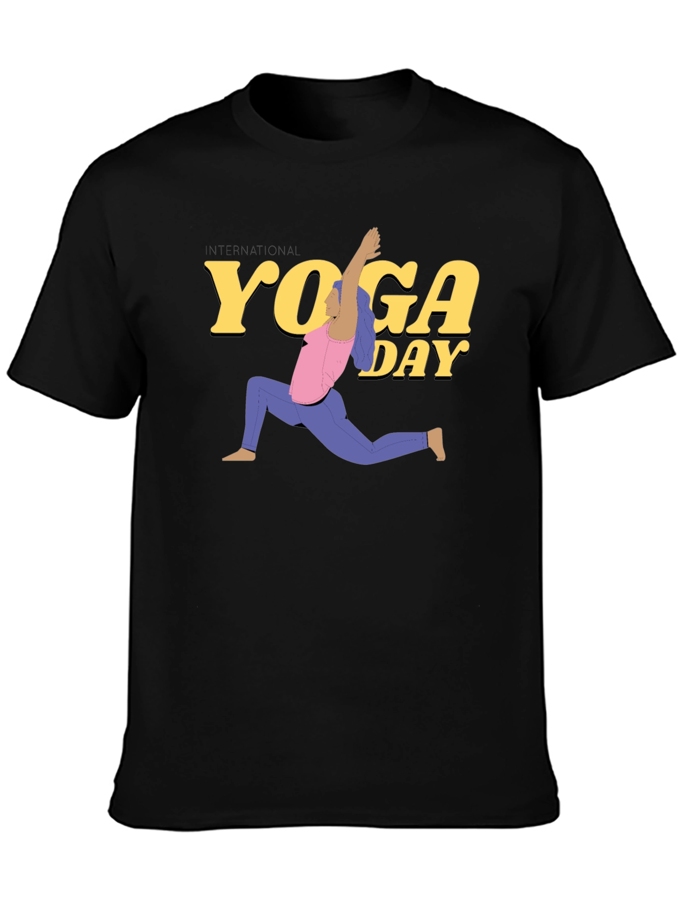 International Yoga Day Graphic Tee