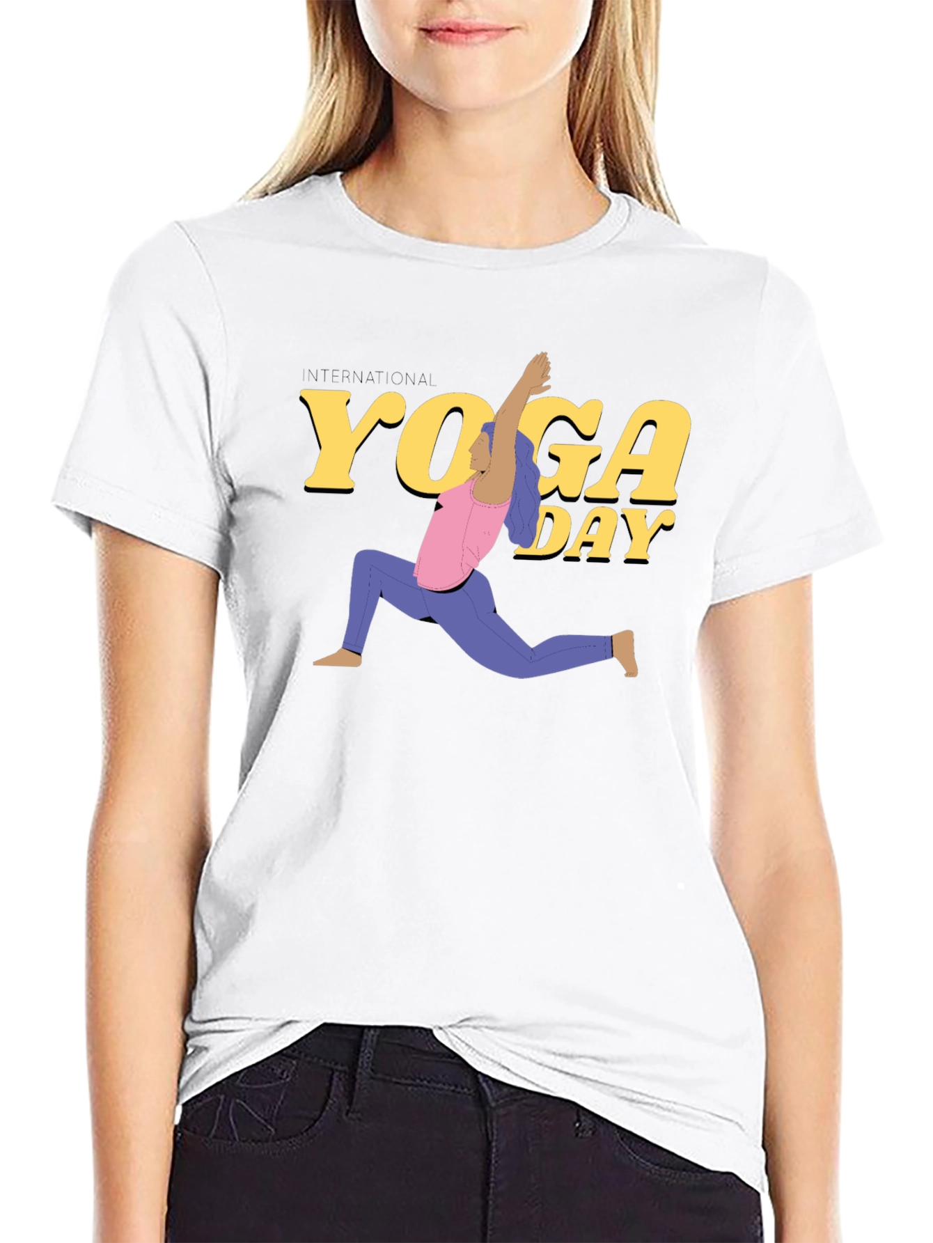 International Yoga Day Graphic Tee