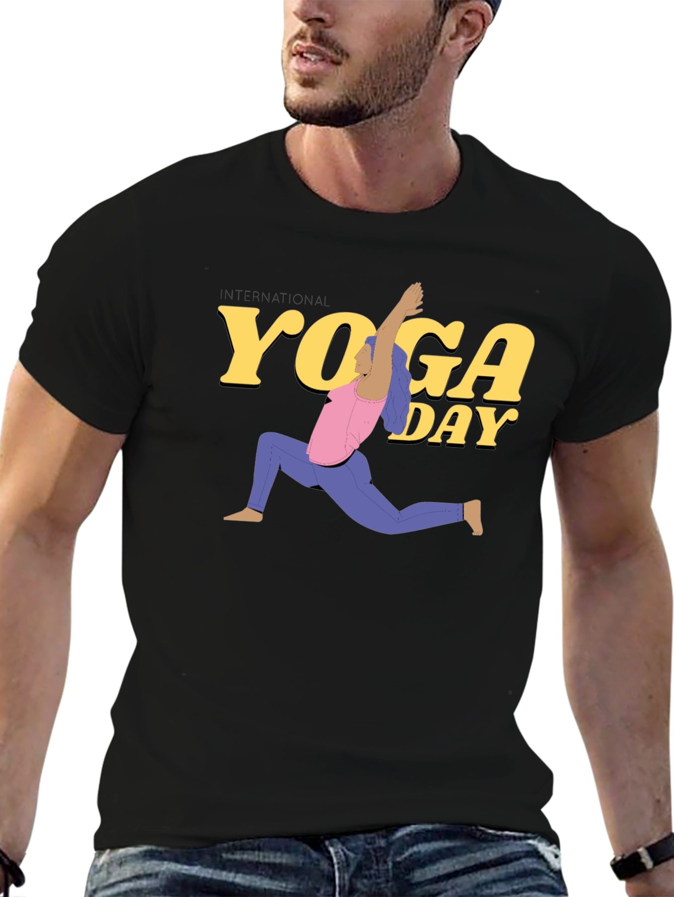 International Yoga Day Graphic Tee