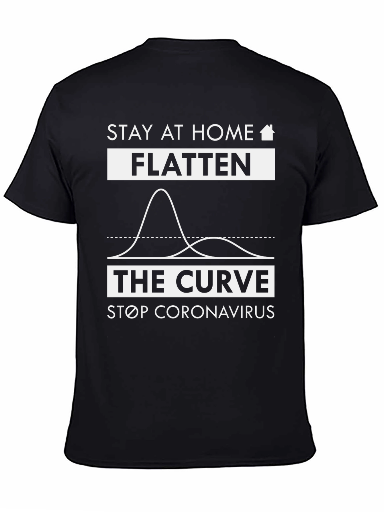Stay Home Flatten the Curve Tee