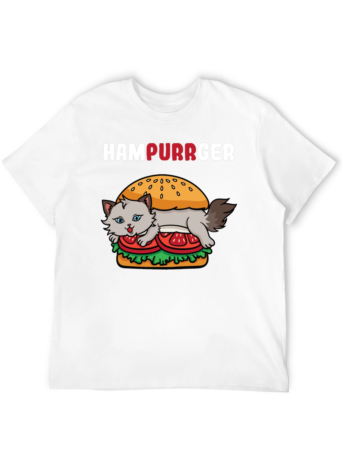 HamPurrger Cat Lover T-Shirt