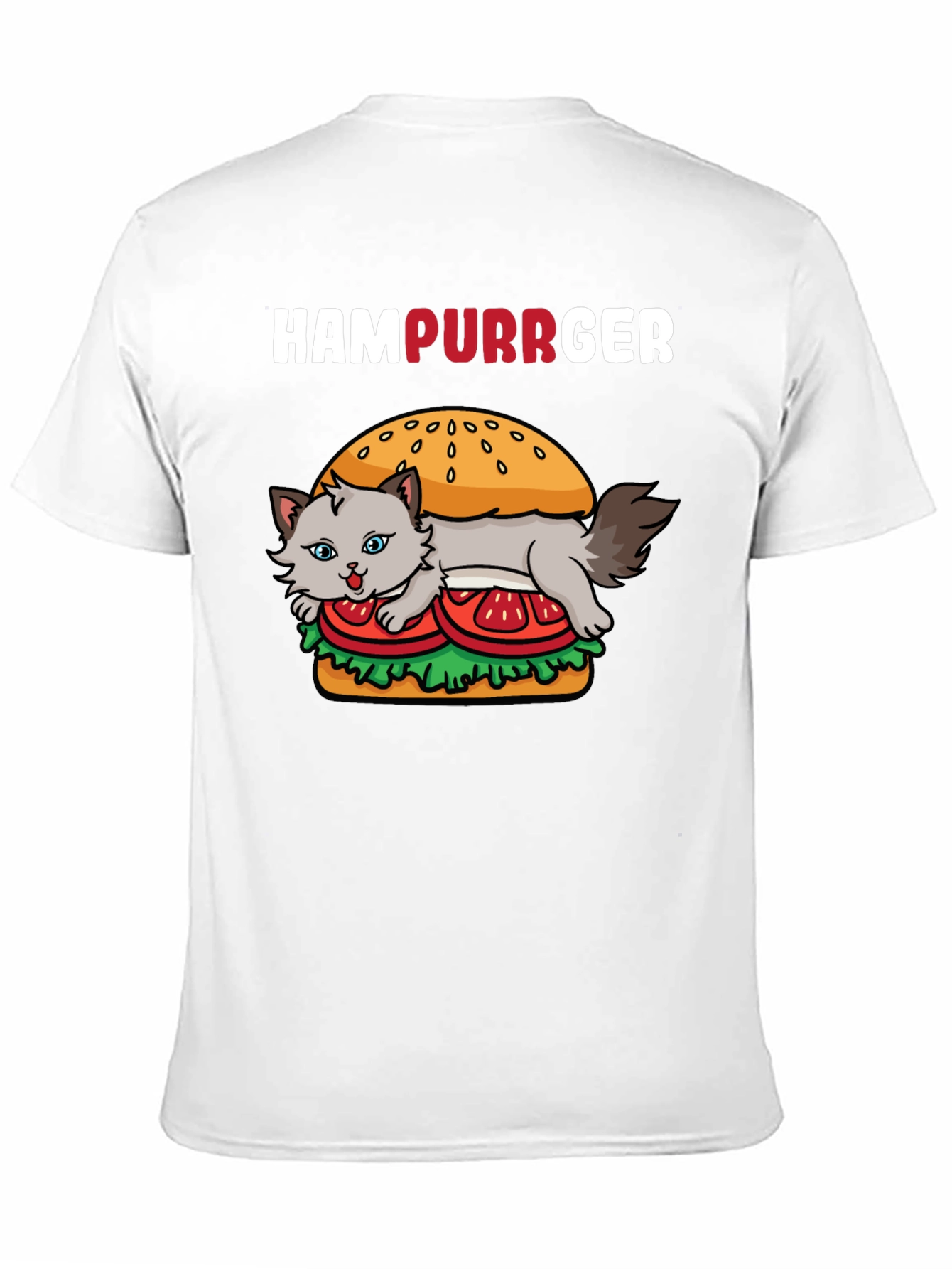HamPurrger Cat Lover T-Shirt