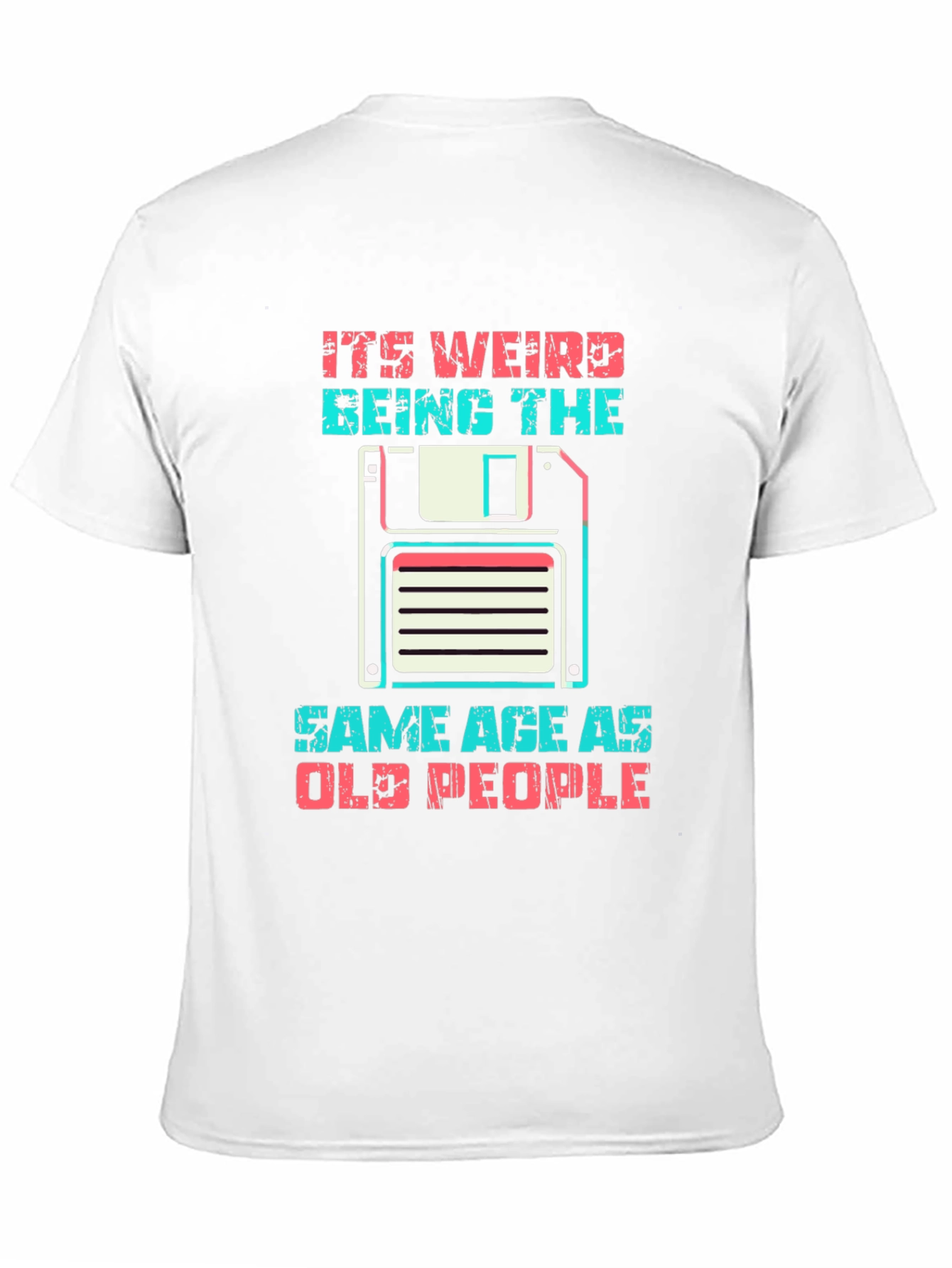 Retro Old People Graphic T-Shirt