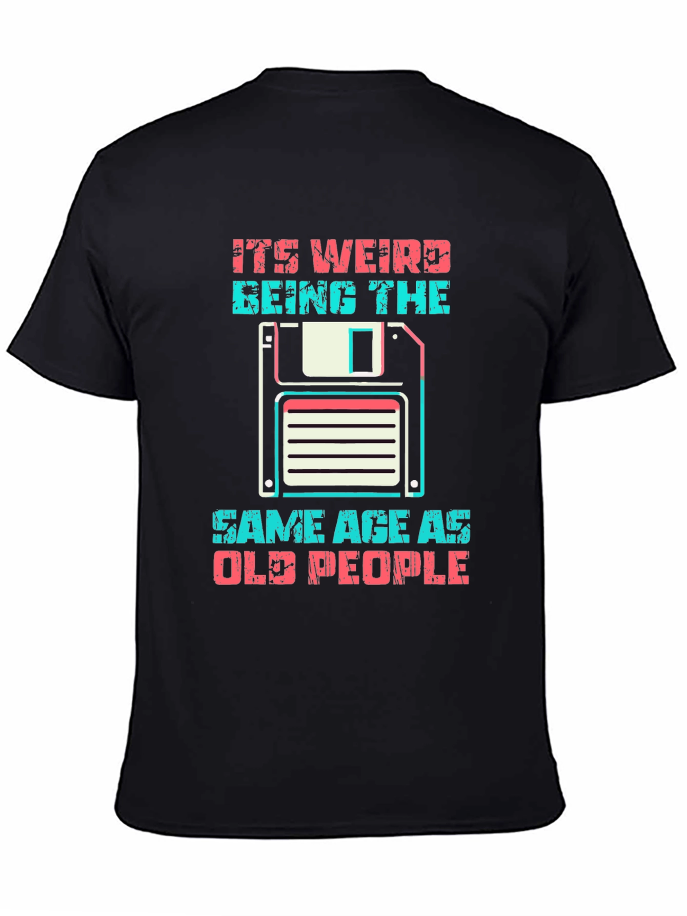 Retro Old People Graphic T-Shirt