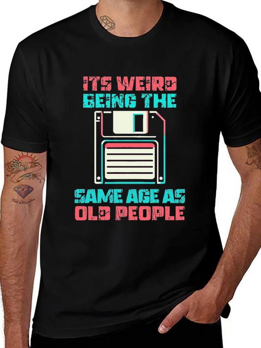 Retro Old People Graphic T-Shirt