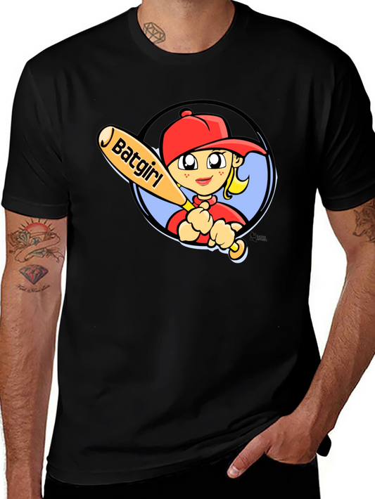 Batgirl Baseball T-Shirt