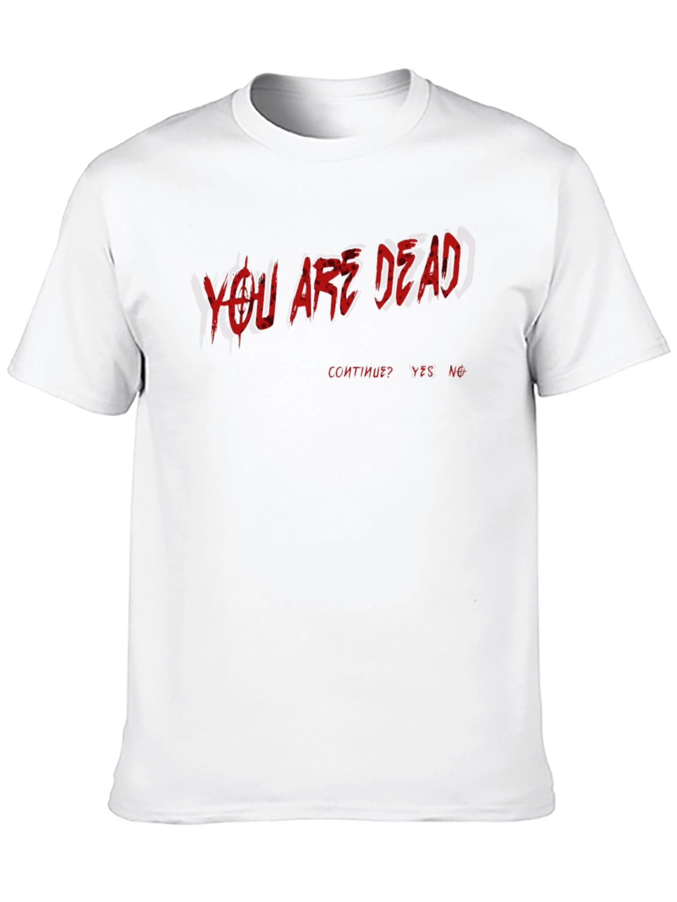 You Are Dead Gaming T-Shirt - Black
