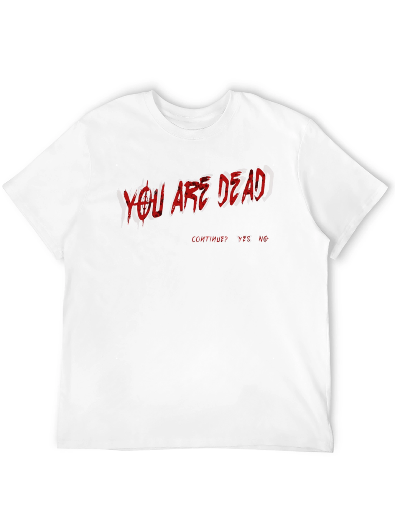 You Are Dead Gaming T-Shirt - Black