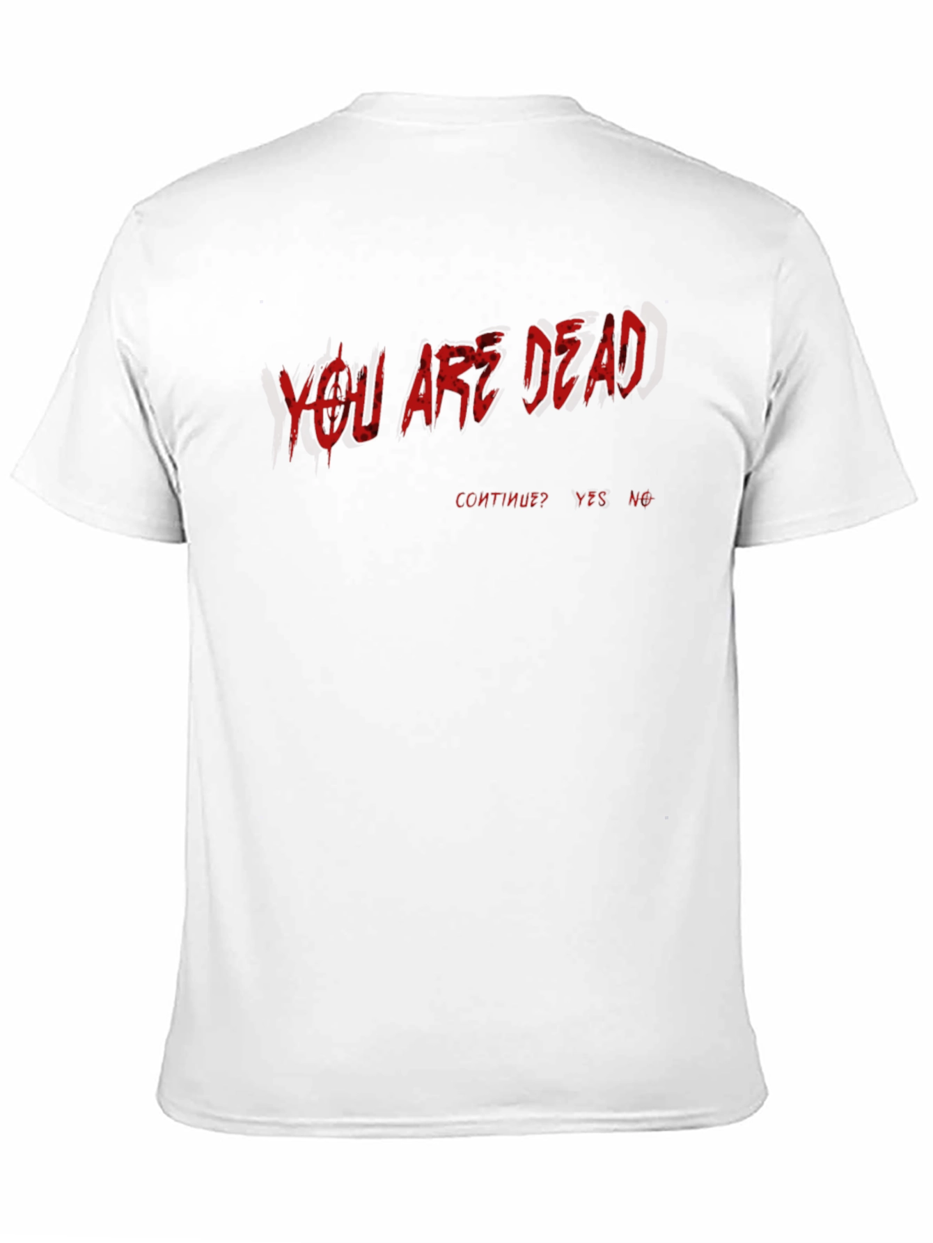 You Are Dead Gaming T-Shirt - Black