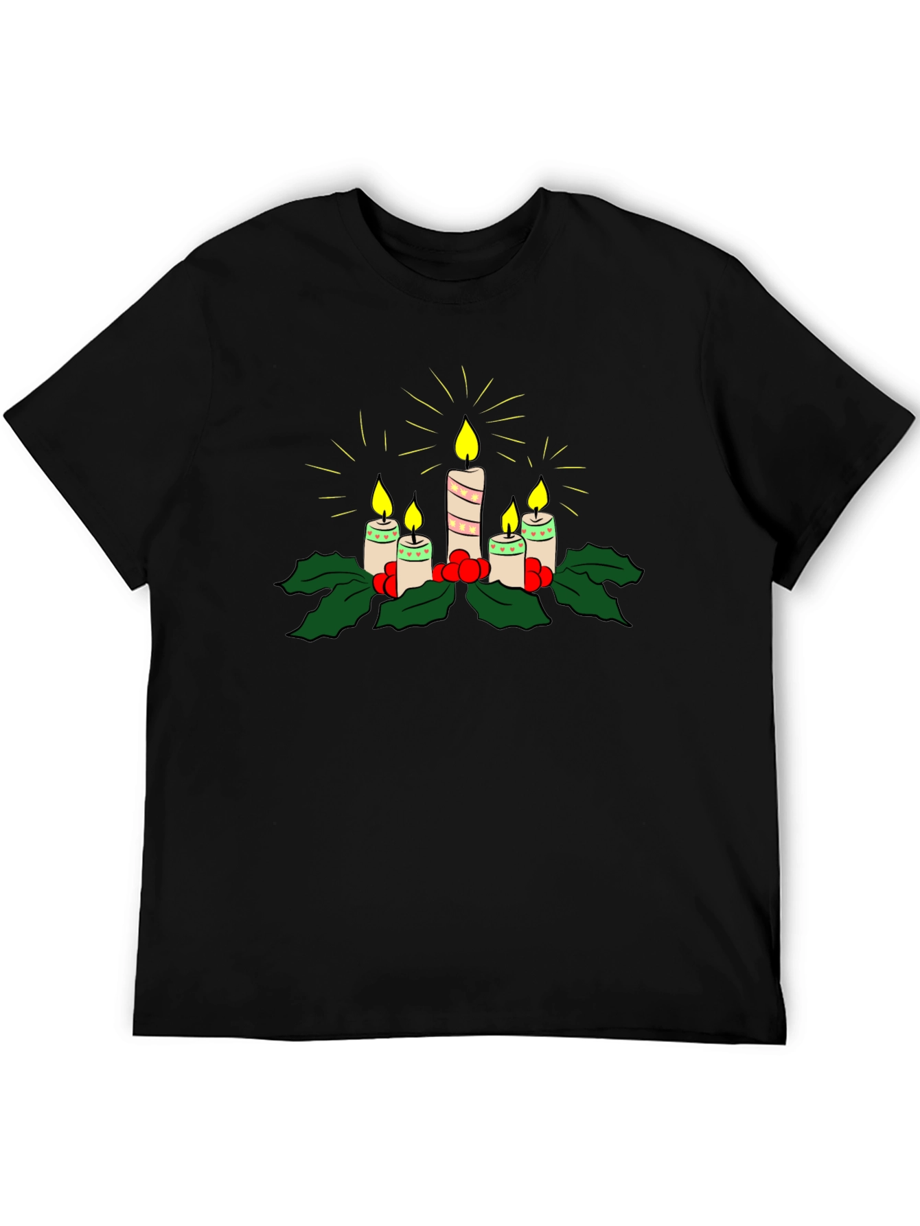 Festive Candle T-Shirt