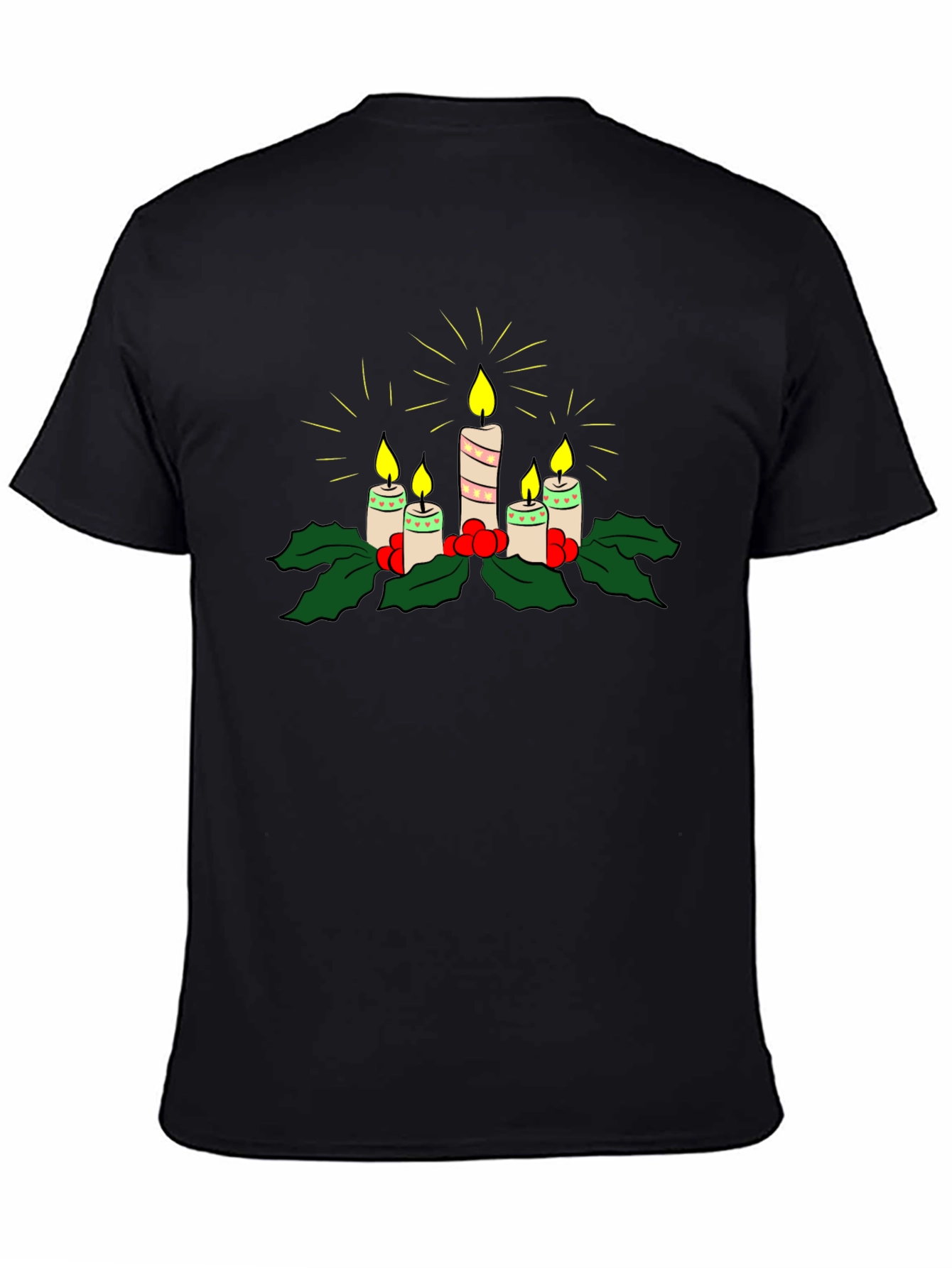 Festive Candle T-Shirt