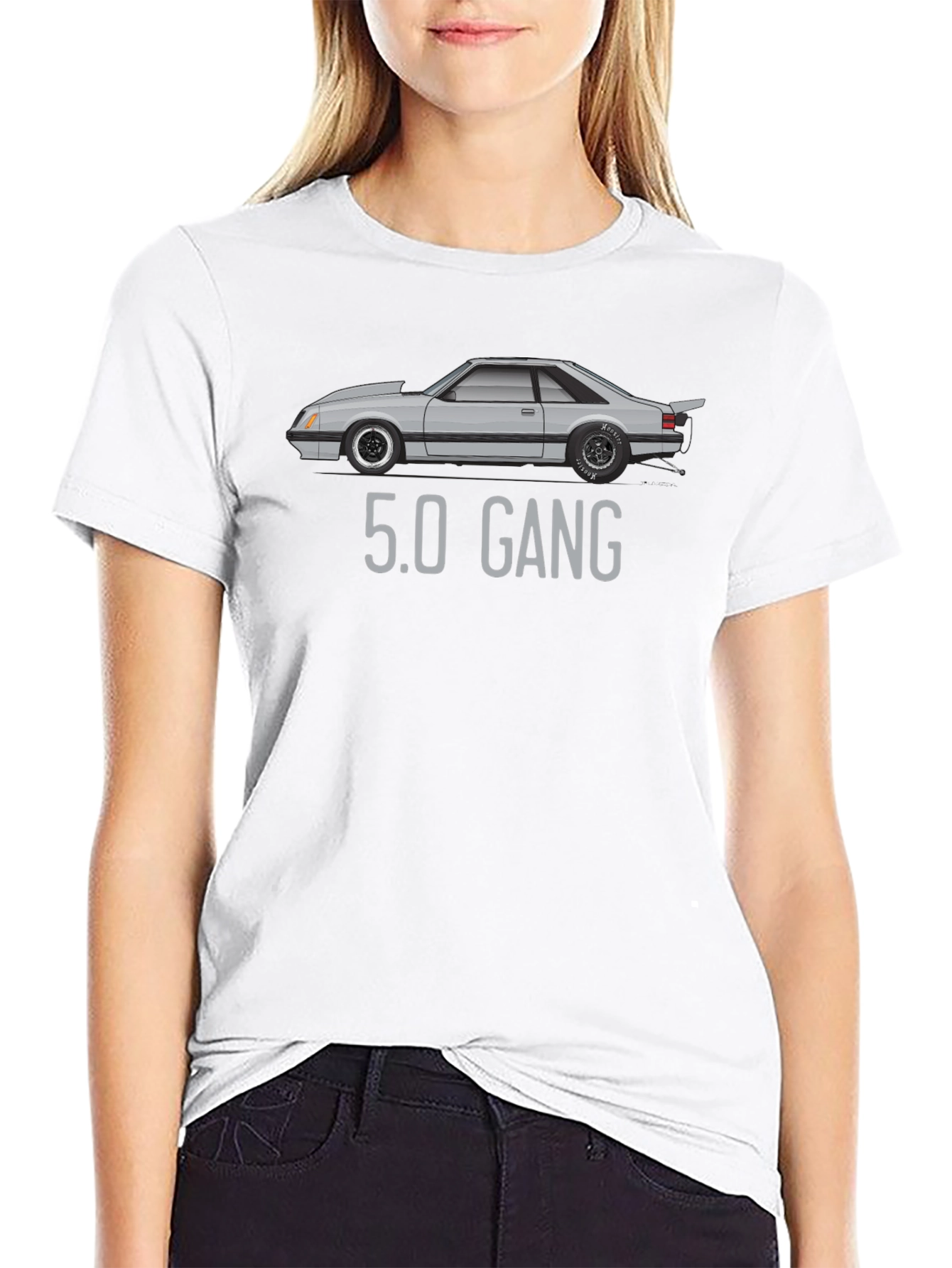 5.0 Gang Muscle Car T-Shirt