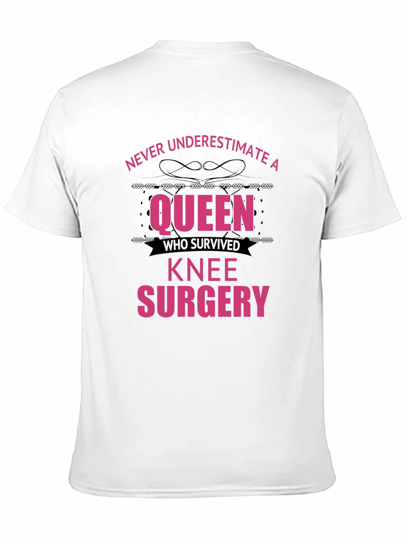 Queen Knee Surgery Survivor T-Shirt