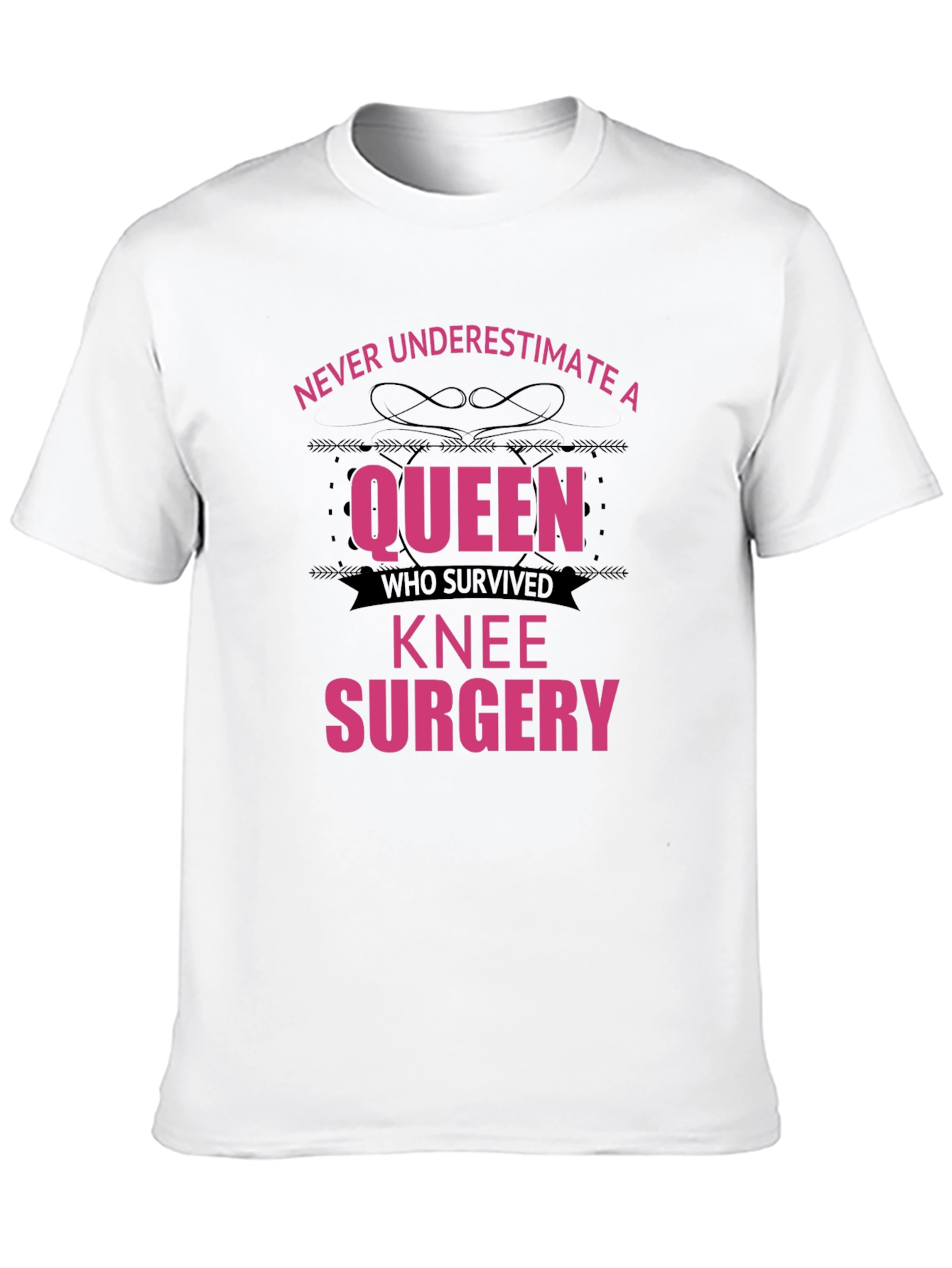 Queen Knee Surgery Survivor T-Shirt
