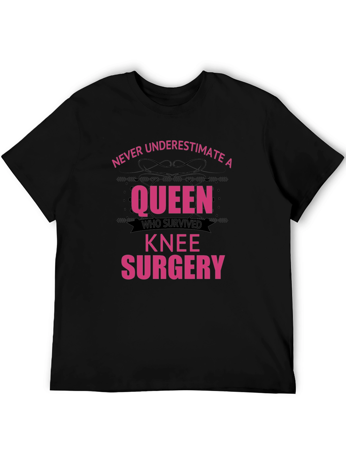 Queen Knee Surgery Survivor T-Shirt