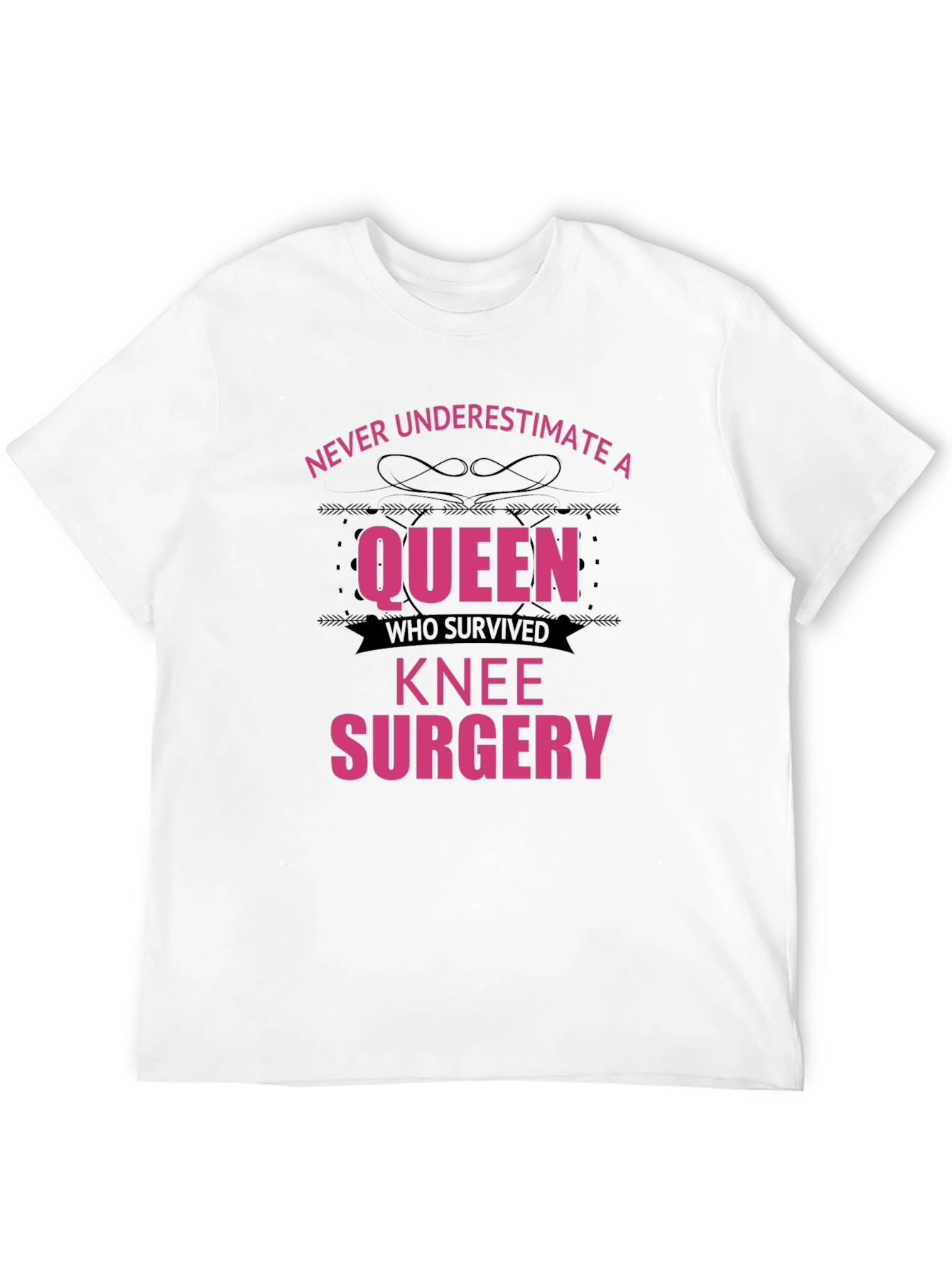 Queen Knee Surgery Survivor T-Shirt