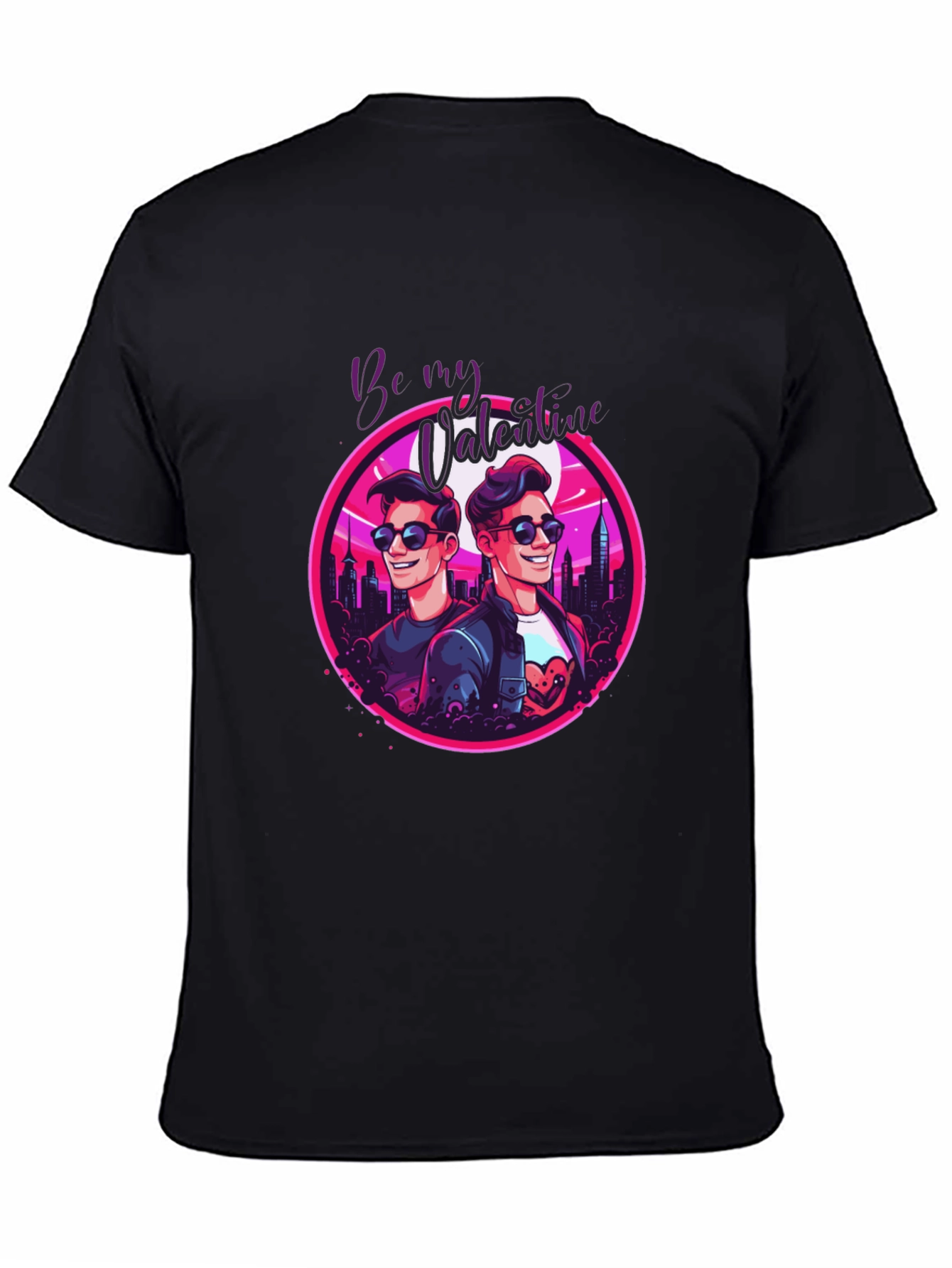Be My Valentine Retro Style T-Shirt