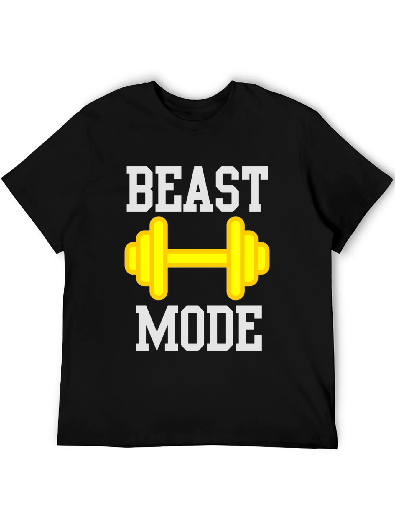 Beast Mode Black Graphic T-Shirt | Gym & Fitness