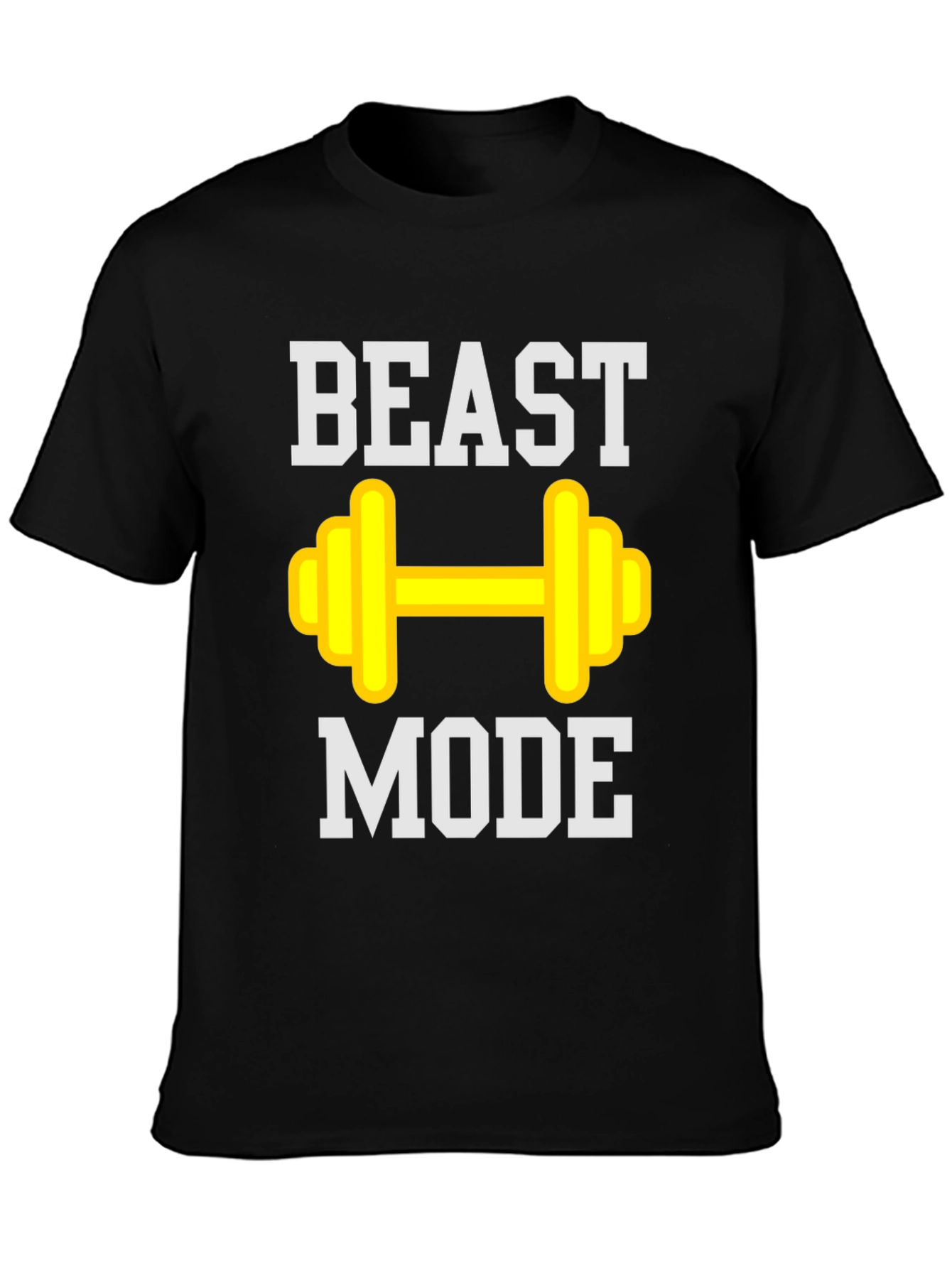 Beast Mode Black Graphic T-Shirt | Gym & Fitness