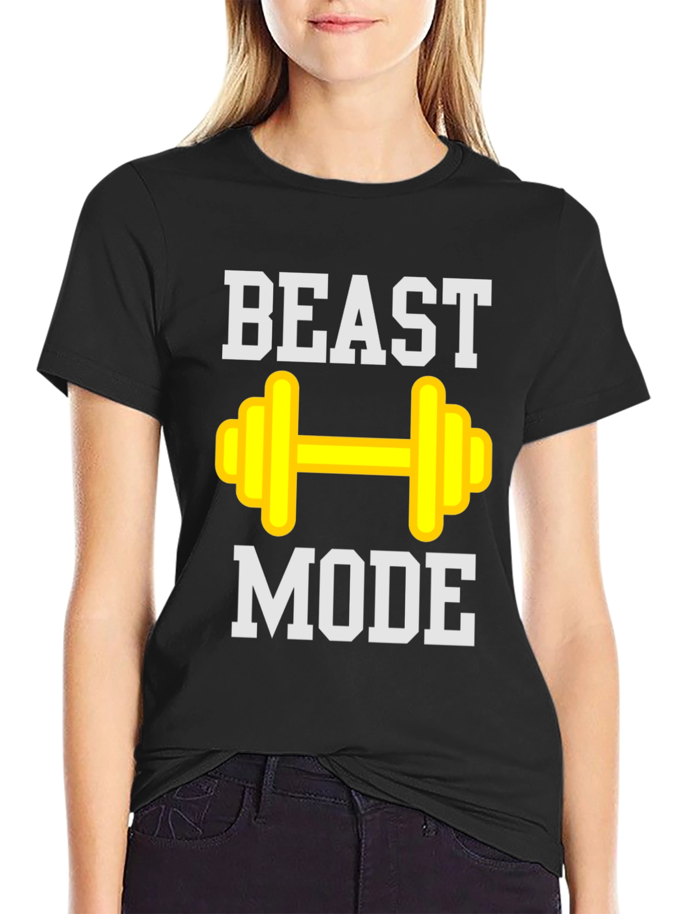 Beast Mode Black Graphic T-Shirt | Gym & Fitness