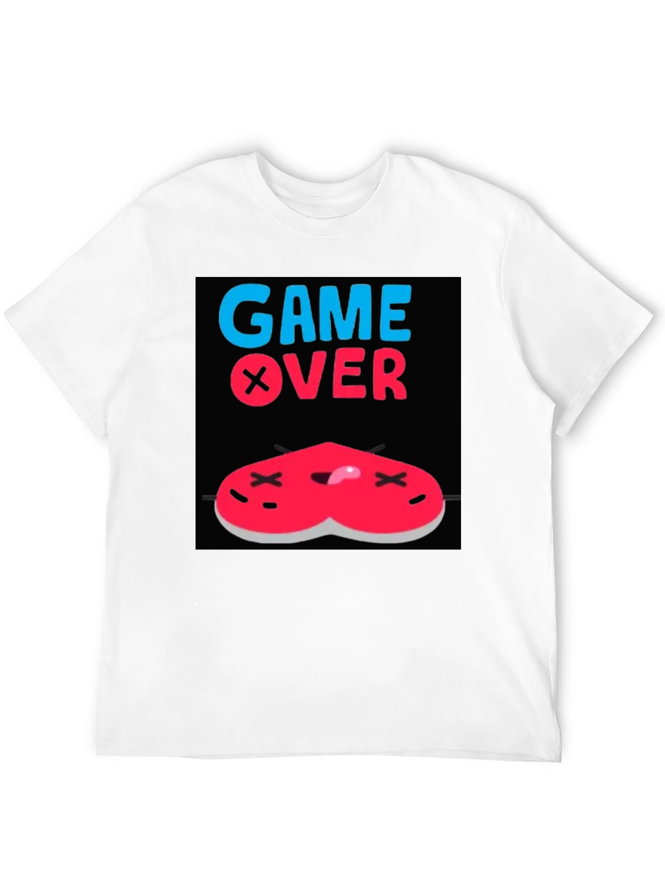 Game Over Heart T-Shirt - Gamer Style Tee