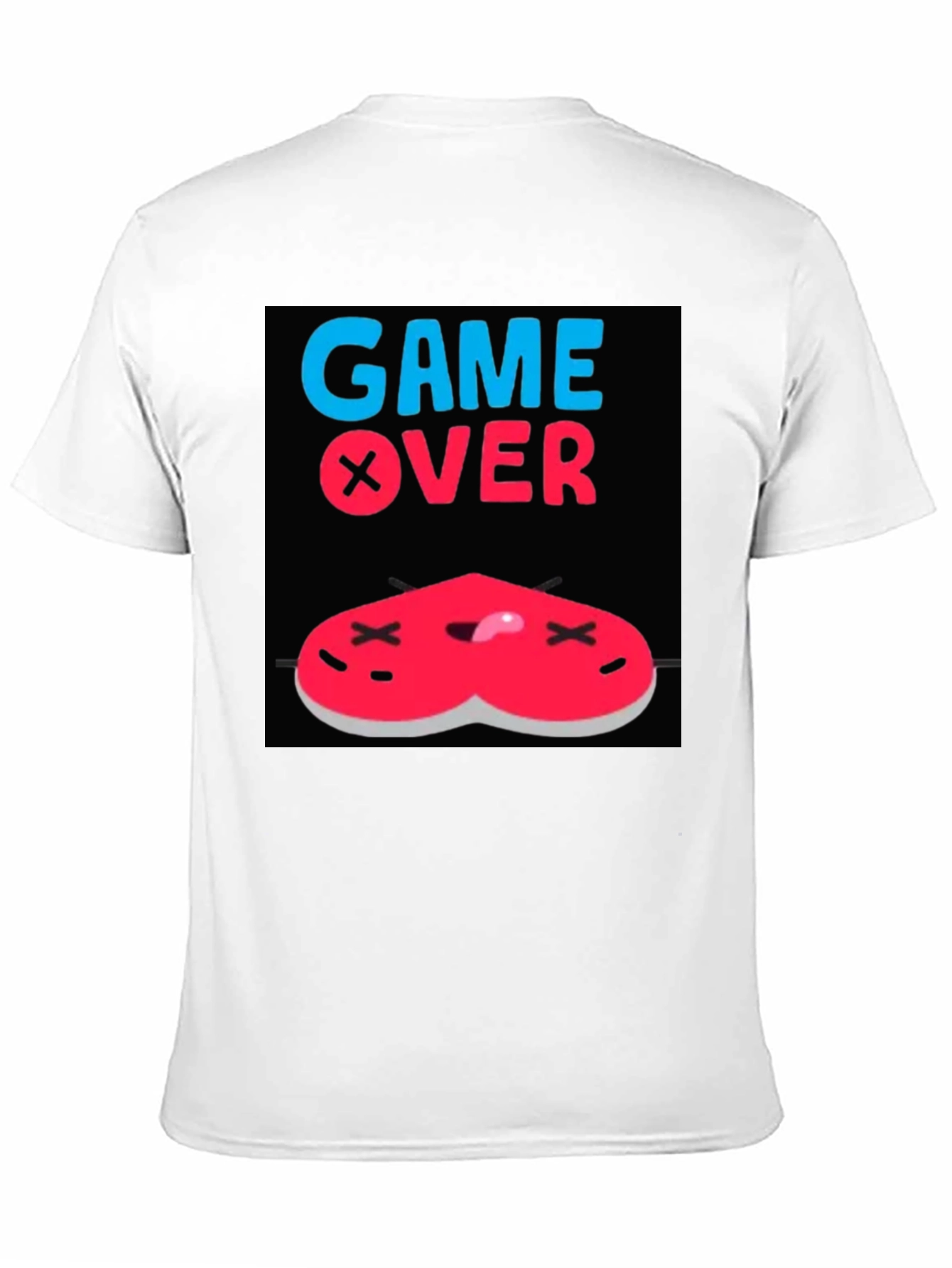 Game Over Heart T-Shirt - Gamer Style Tee