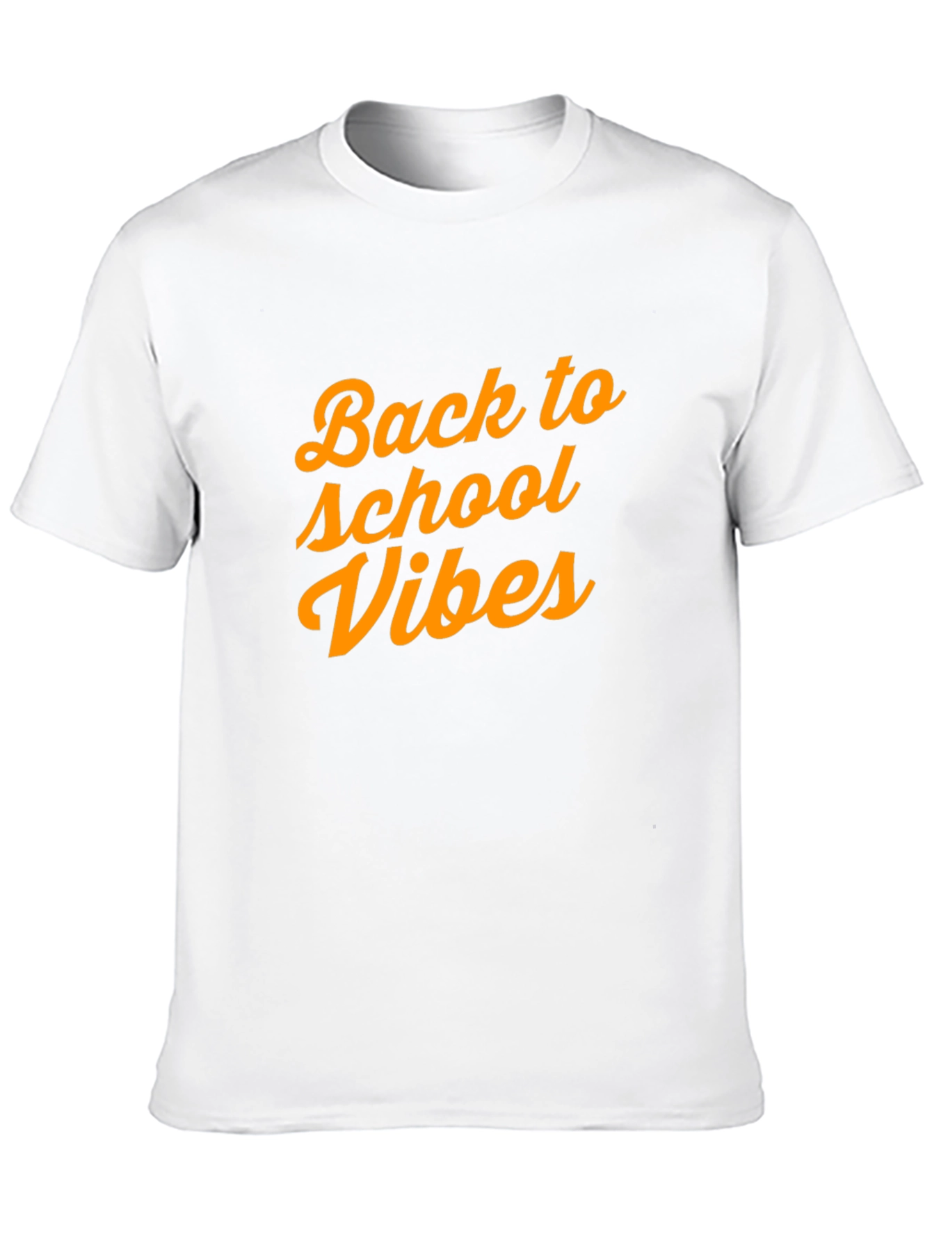 Back to School Vibes Black T-Shirt