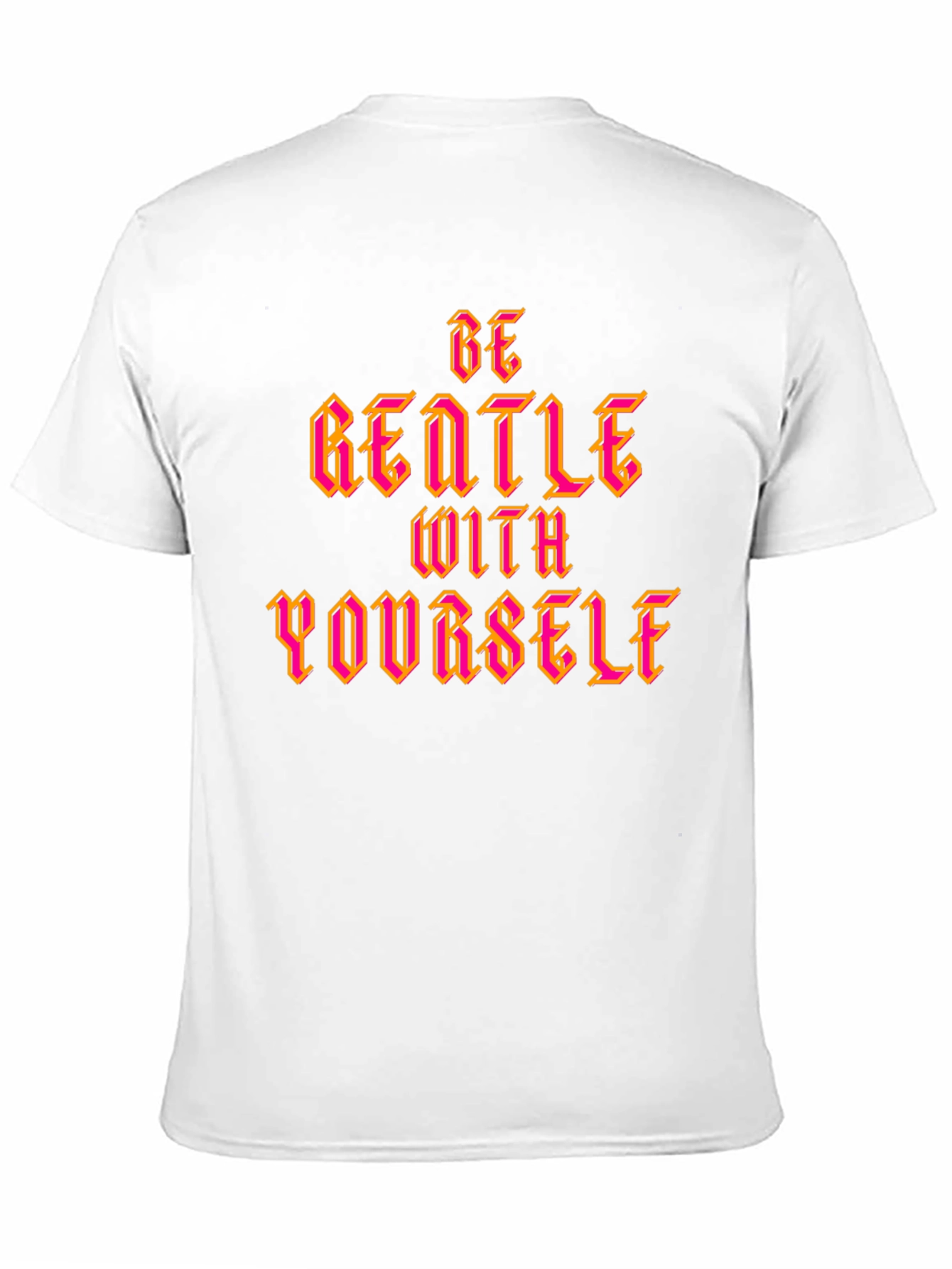 Be Gentle With Yourself Graphic Tee - Black