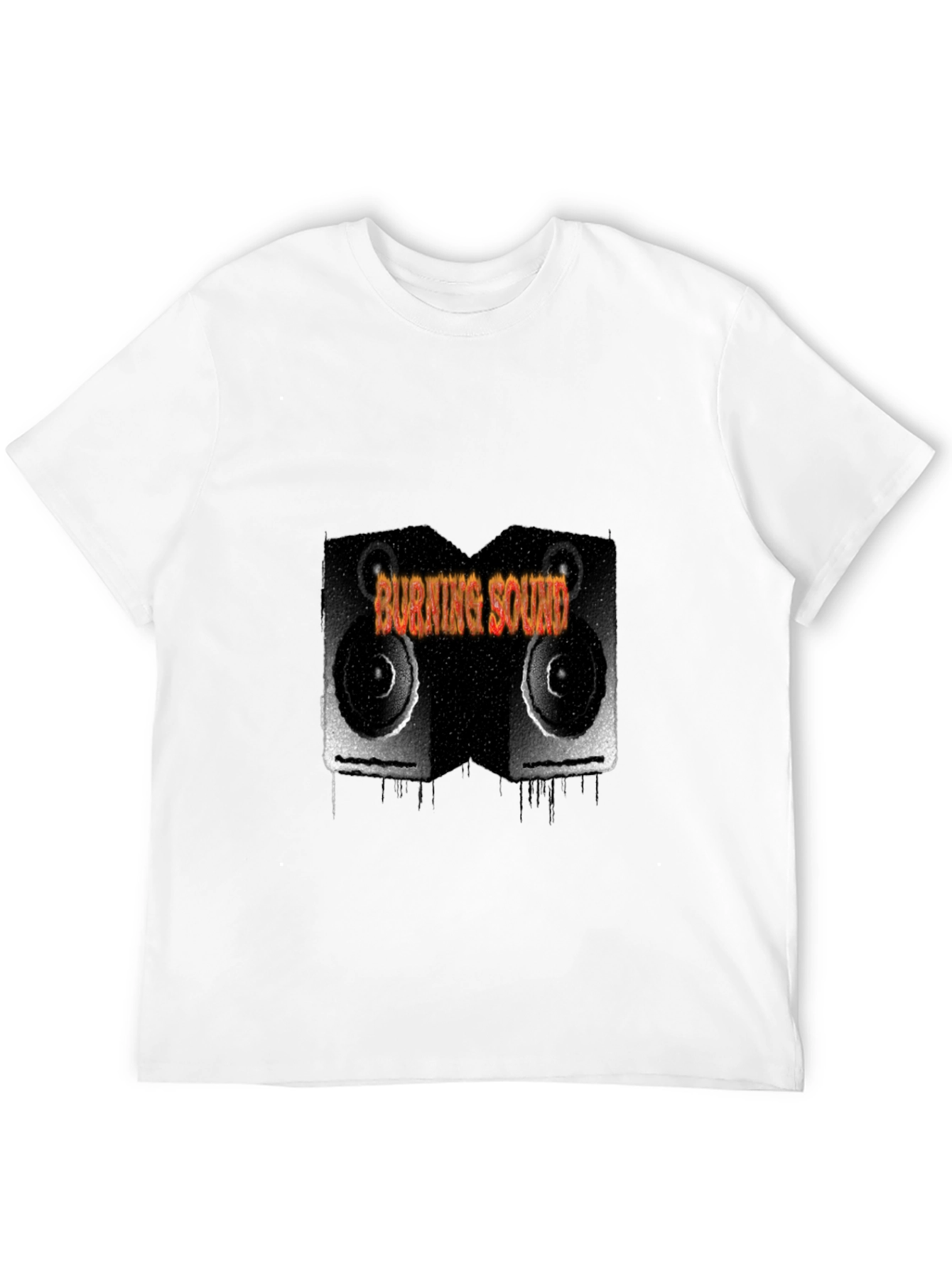 Burning Sound Black T-Shirt