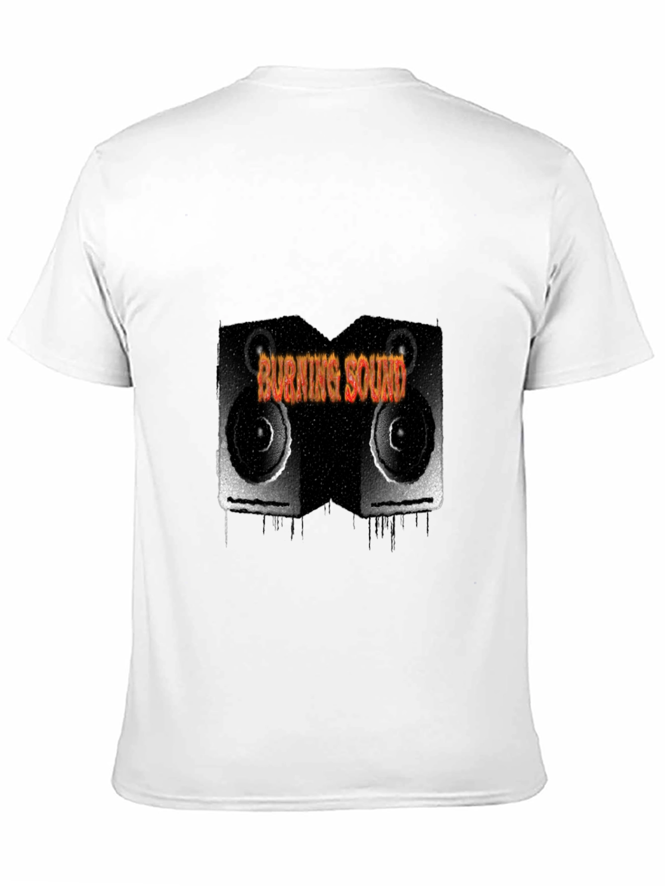 Burning Sound Black T-Shirt