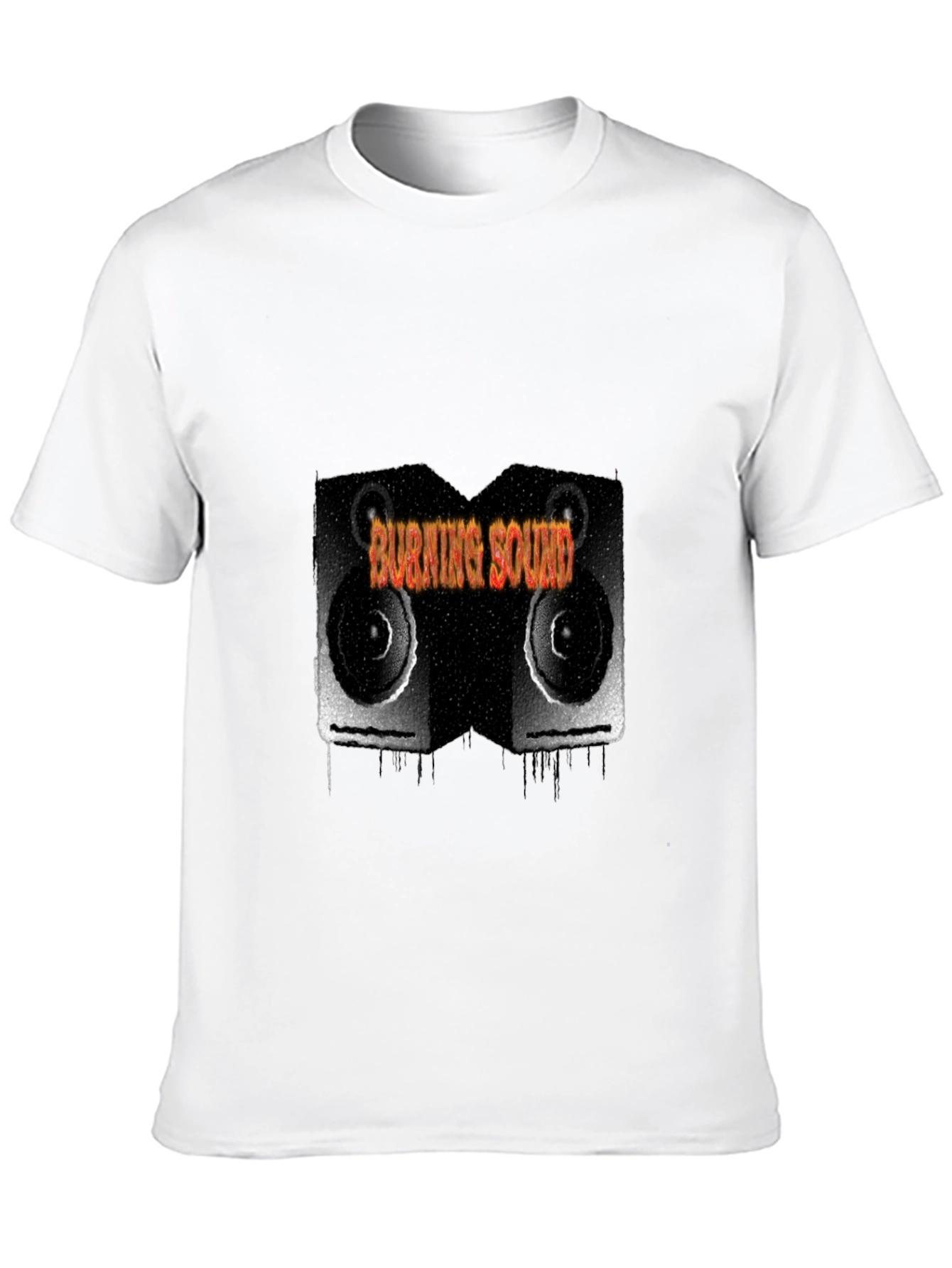 Burning Sound Black T-Shirt