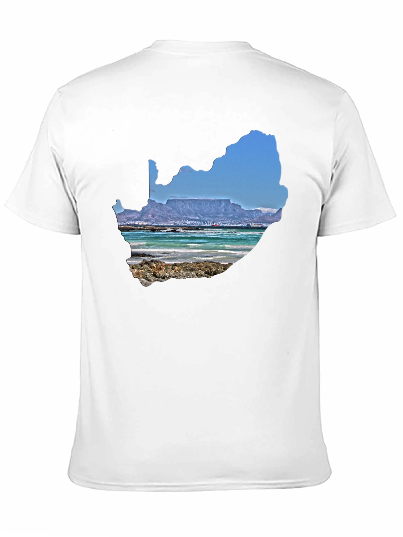 South Africa Landscape Graphic Tee - Black
